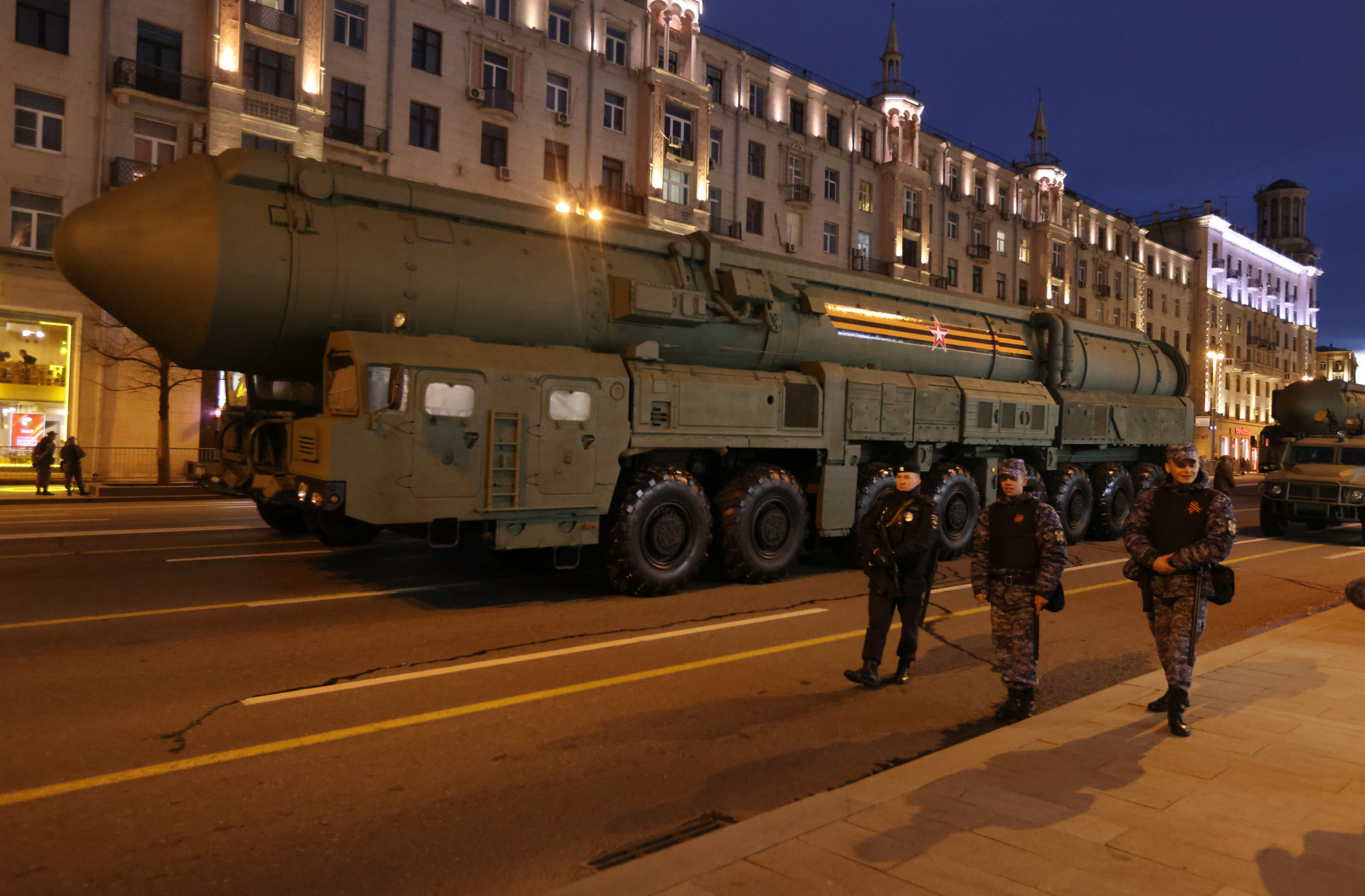 Russia Places Nuclear-Capable Strategic Missile Launchers on Combat Duty