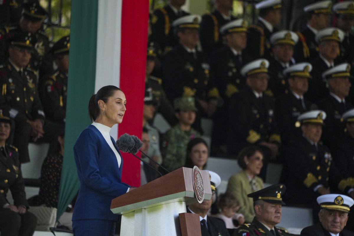 Mexican President Claudia Sheinbaum