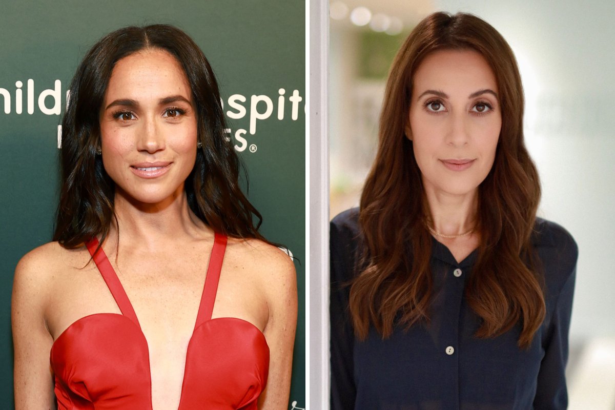 Meghan Markle and Ashley Hansen