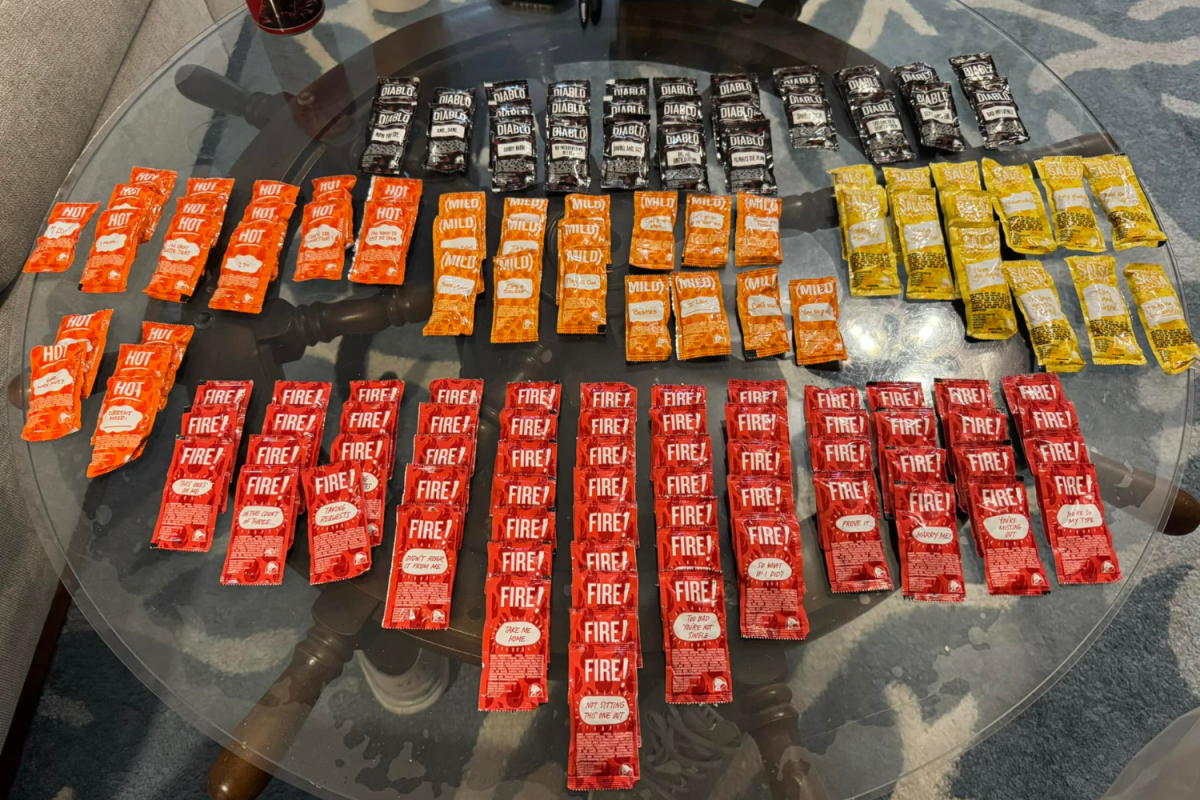 Taco Bell hot sauces