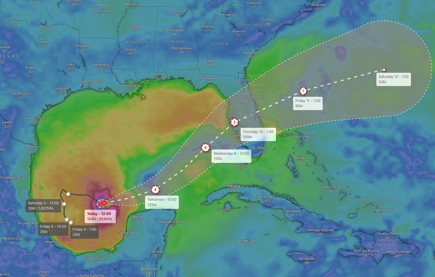 Hurricane Milton Live Tracker Newsweek