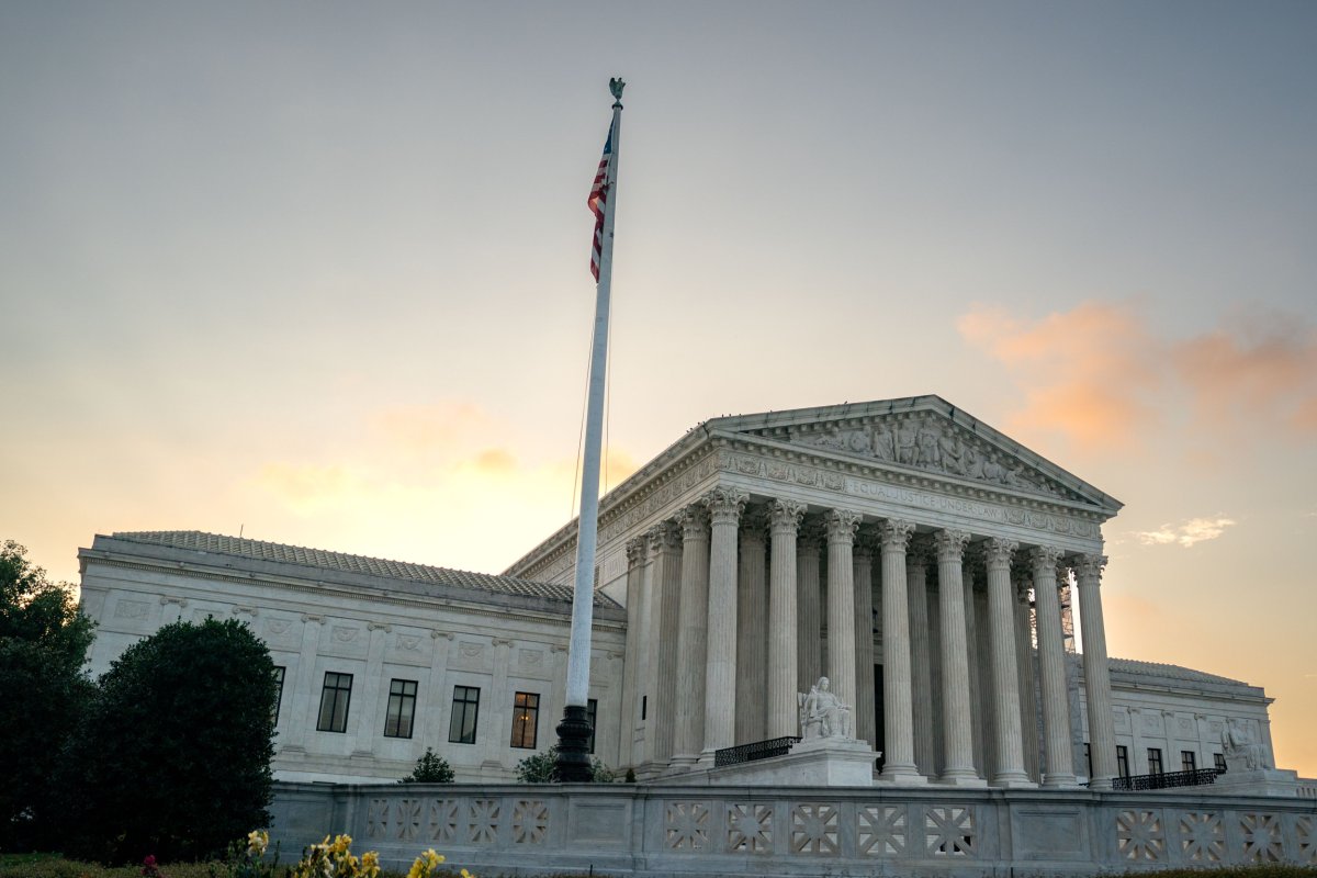 Supreme Court building pictured on October 7