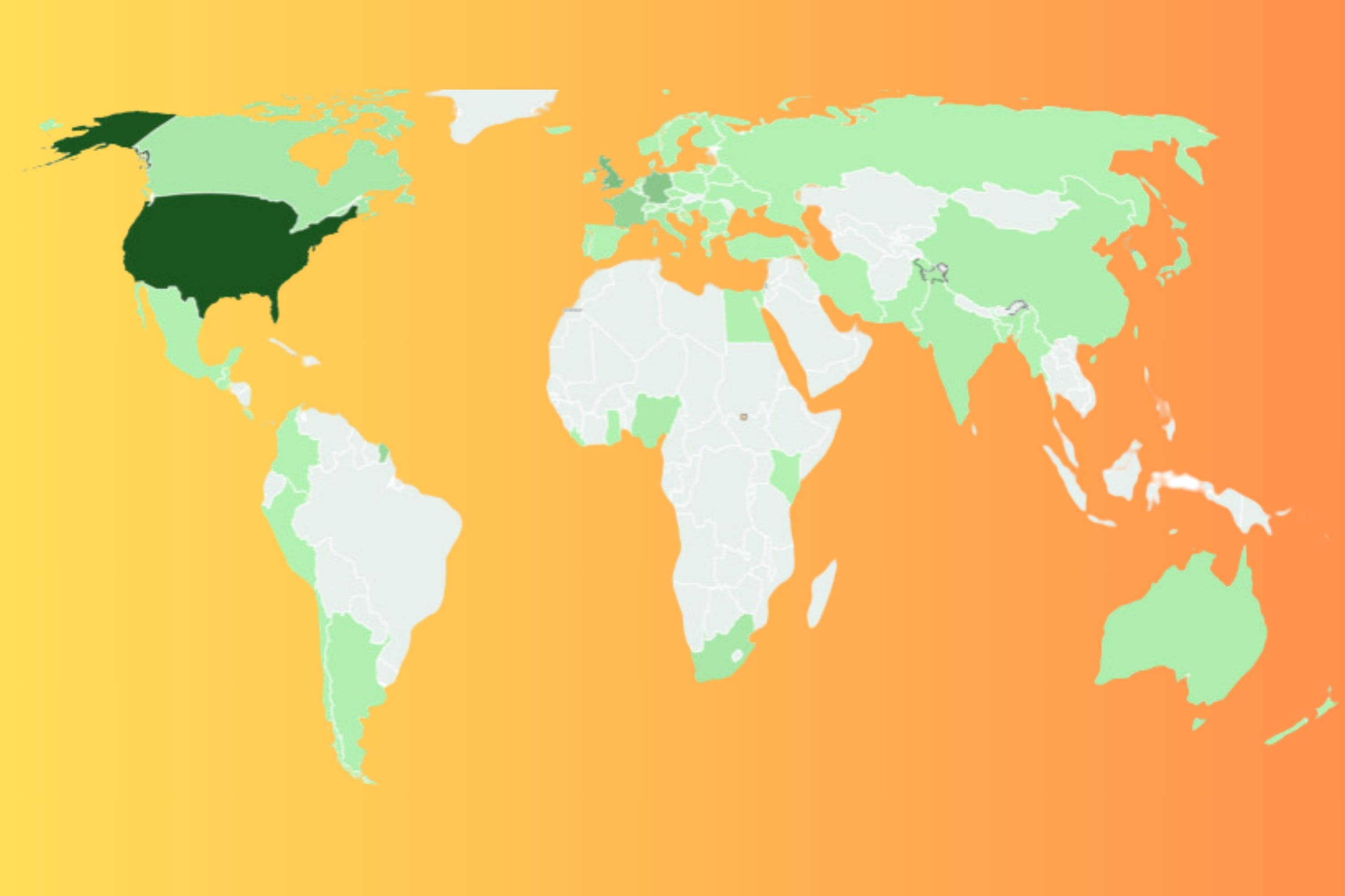 Map Shows Where Most Nobel Prize Winners Come From