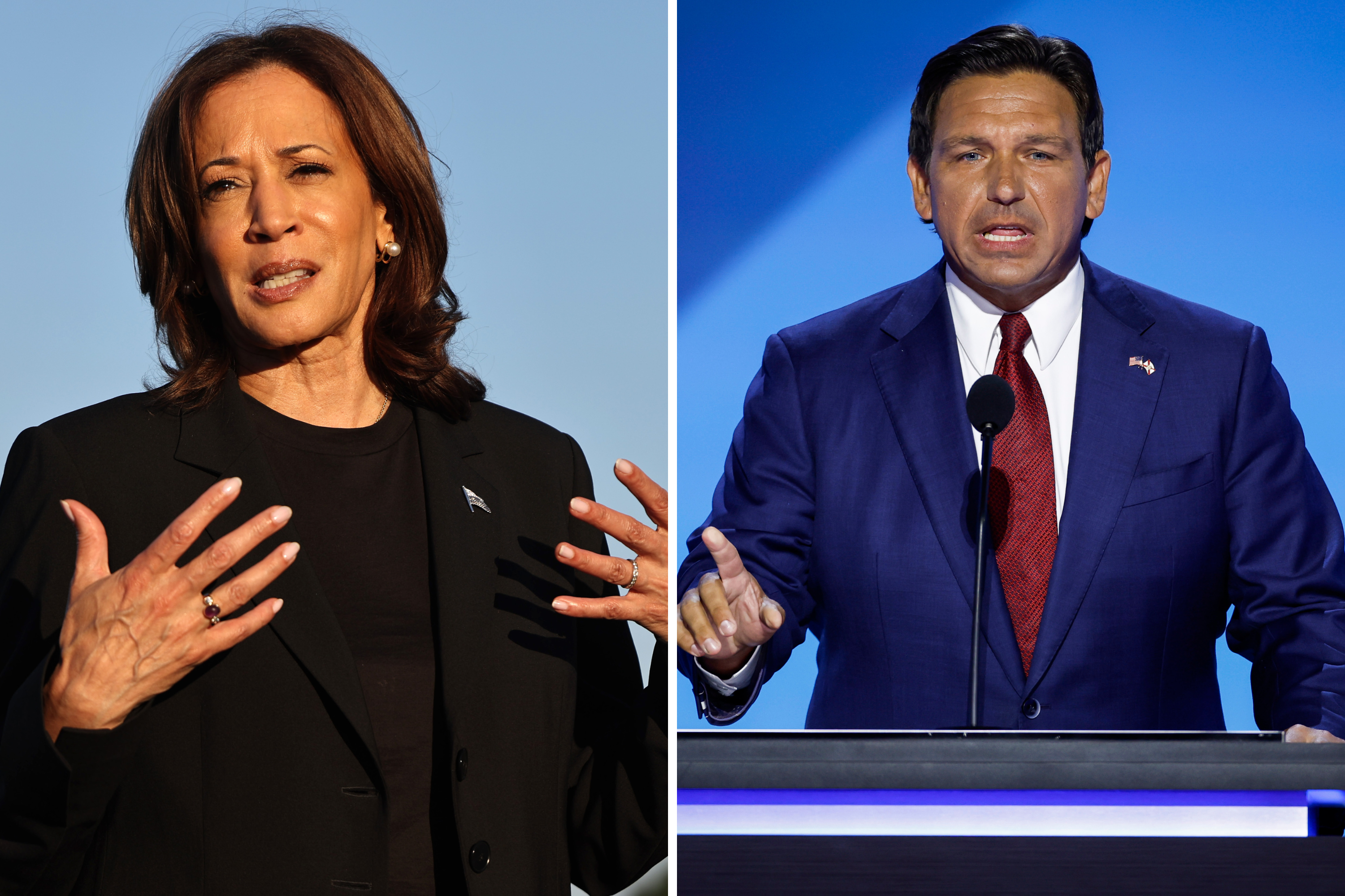 Ron DeSantis „wusste nicht“, dass Kamala Harris wegen Hurrikan Milton ...