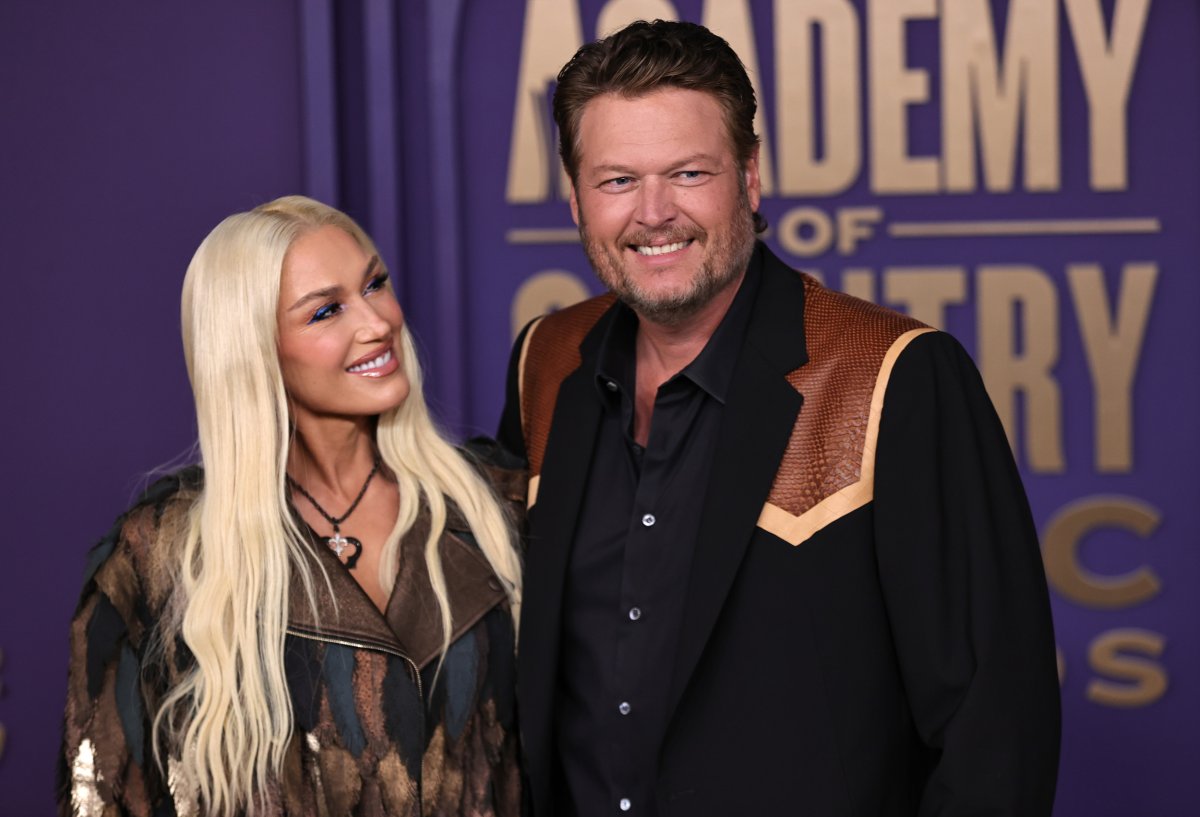 Gwen Stefani and Blake Shelton