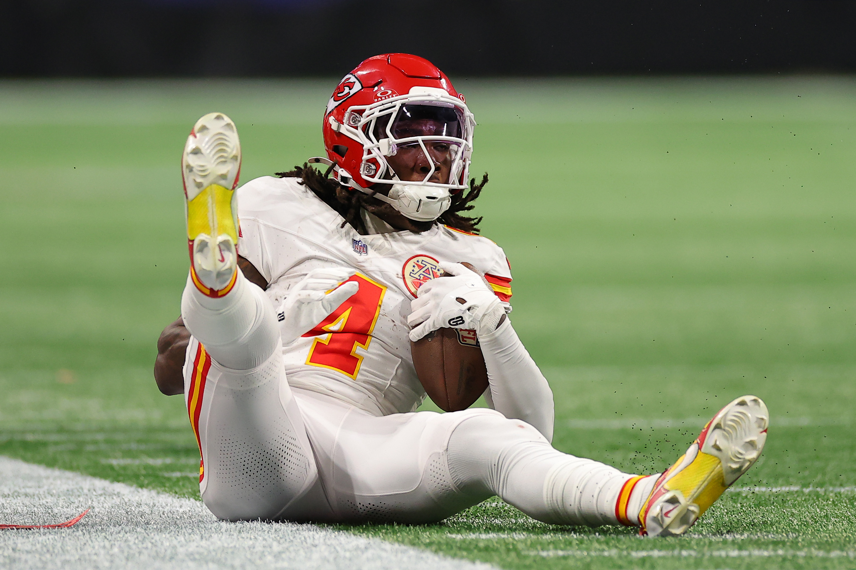 Chiefs WR Rashee Rice's Knee Injury Not As Significant As Initially ...