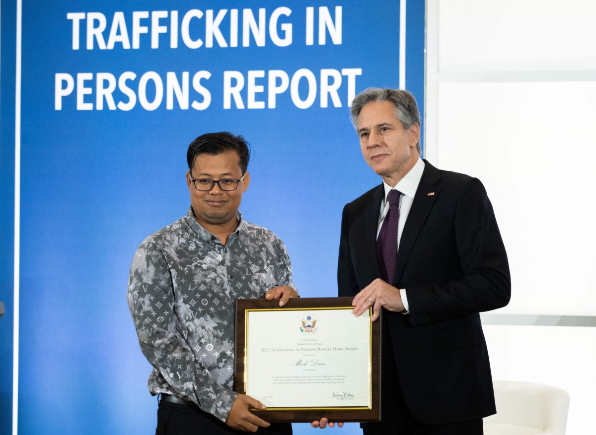 Arrested Cambodian Journalist Mech Dara