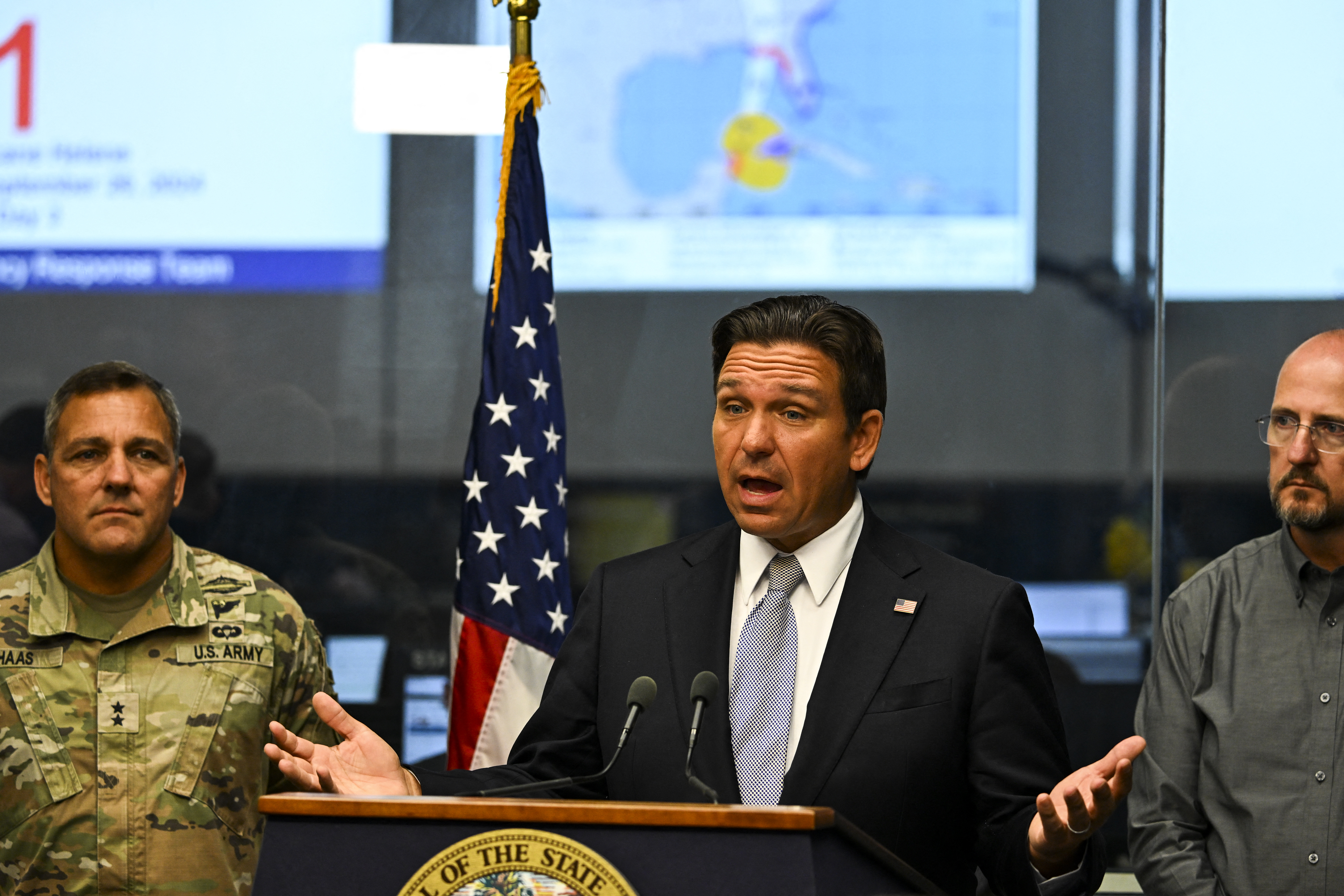 Ron DeSantis Not Relying on FEMA As Florida Braces for Hurricane Milton