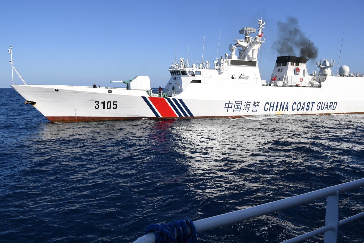 China Coast Guard Shadows Philippine Fisheries Bureau