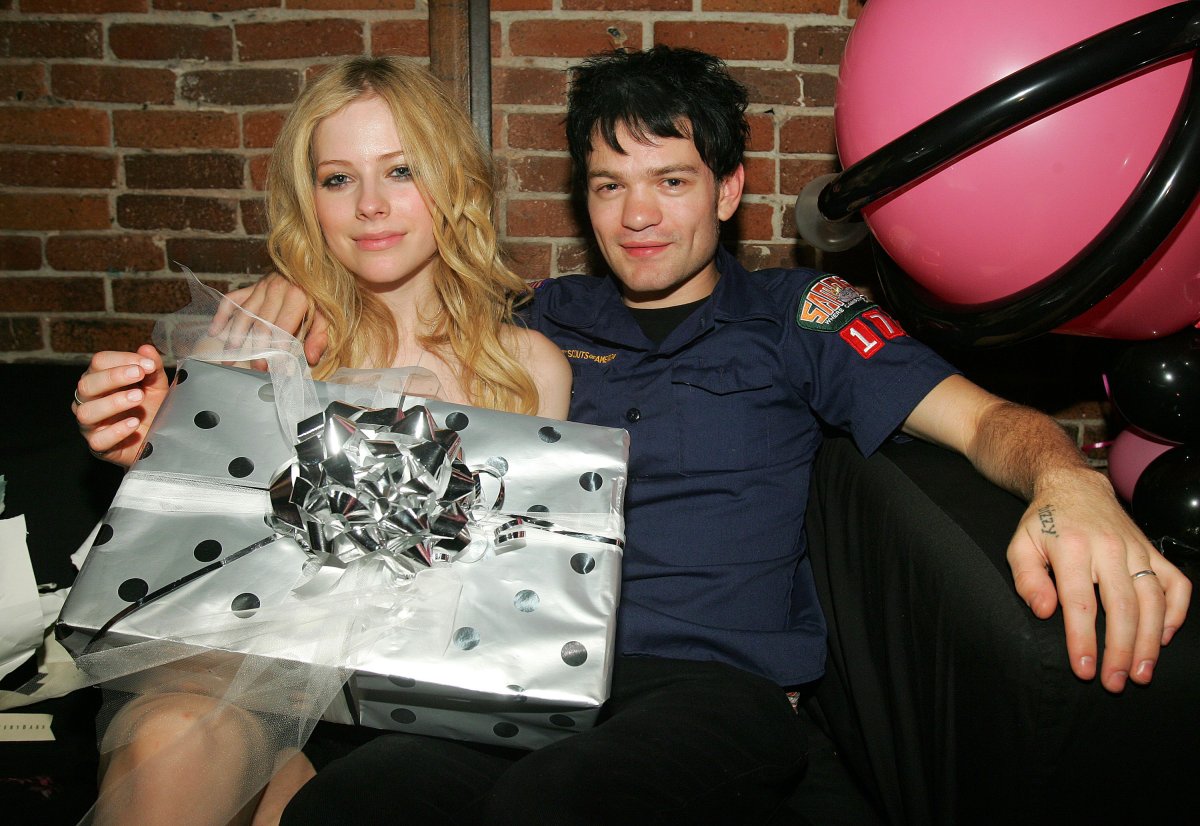 Avril Lavinge and Deryck Whibley