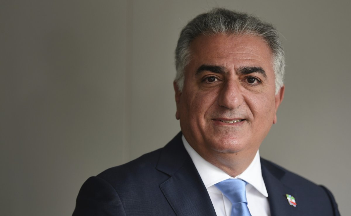 Exiled Iranian Crown Prince Reza Pahlavi