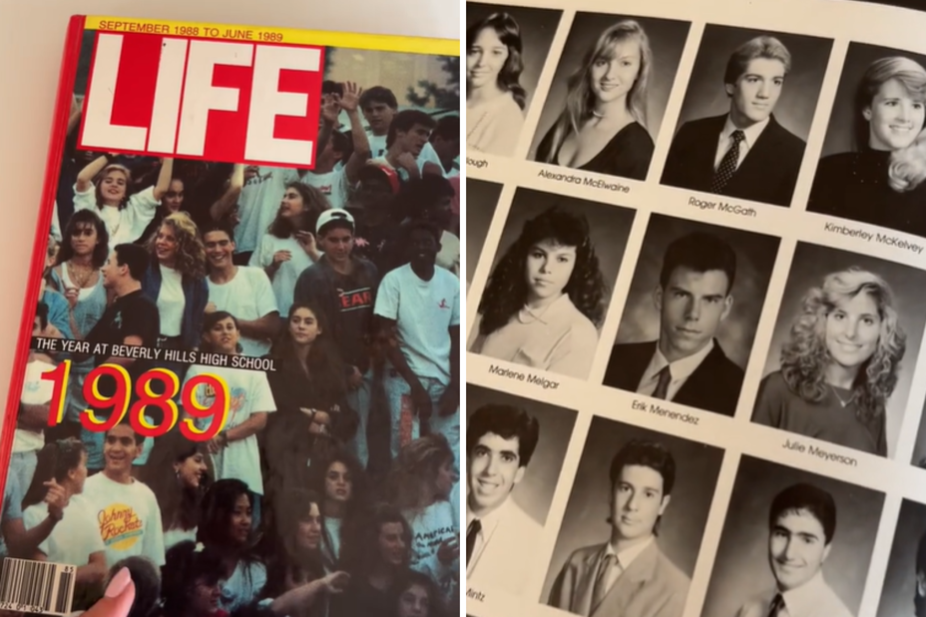 1989 Class Yearbook Including Monica Lewinsky and Erik Menendez Goes Viral