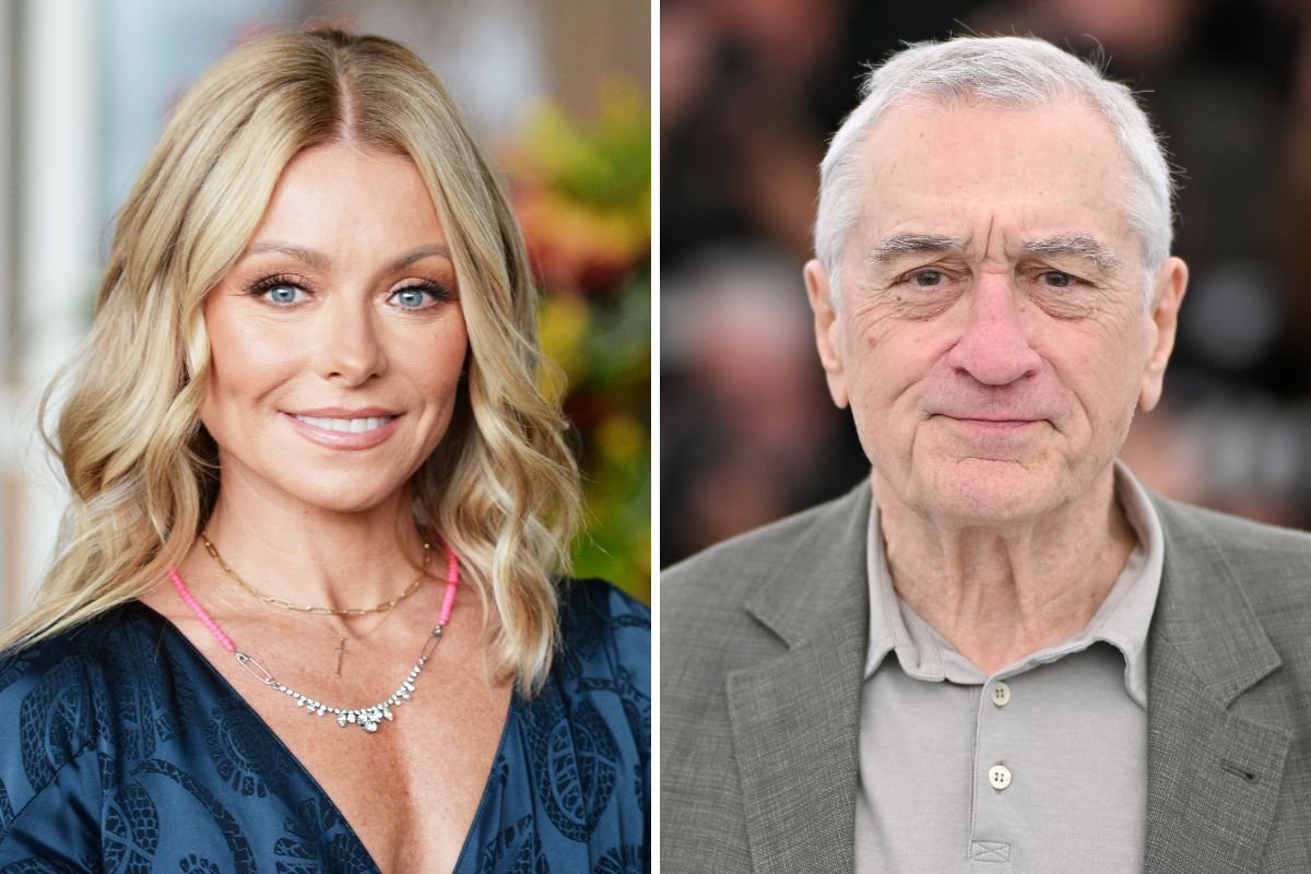 Kelly Ripa and Robert De Niro