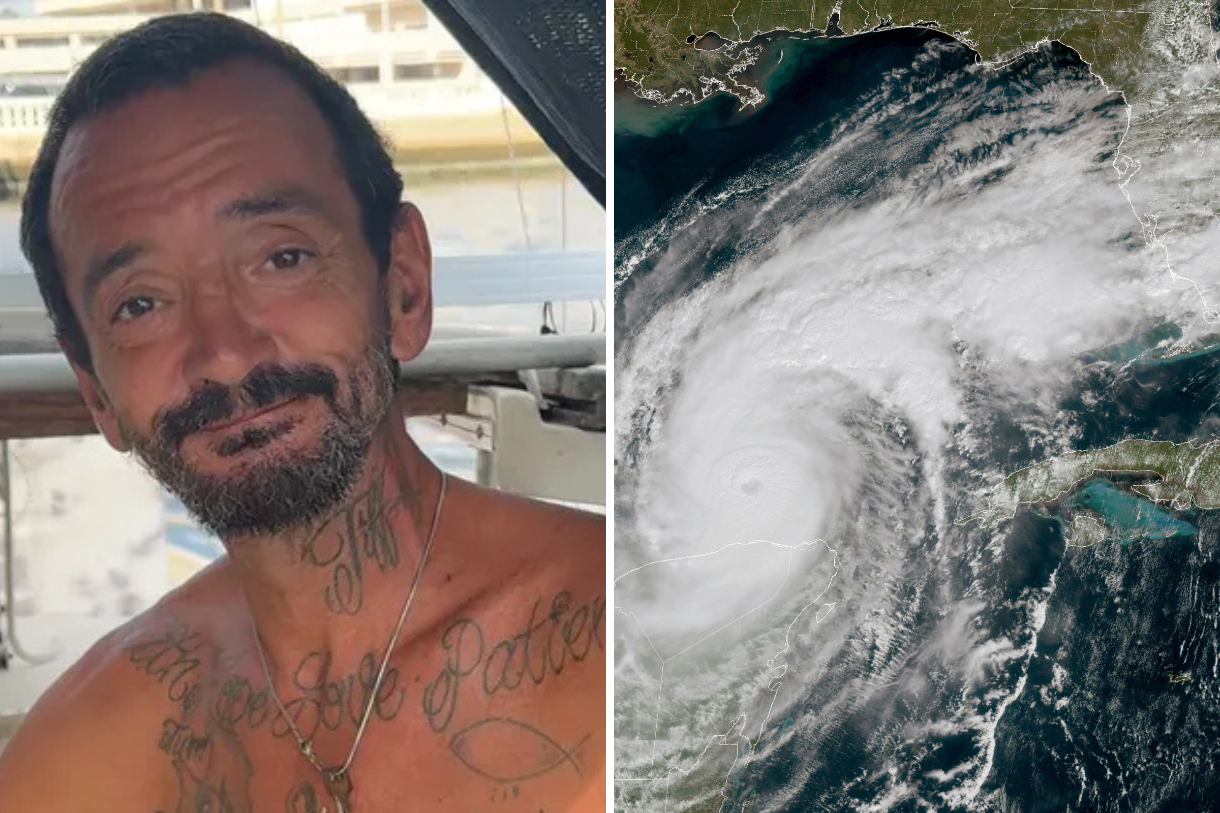 Florida man “Lieutenant Dan” survives hurricane on fishing boat in Tampa