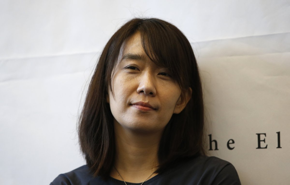 The South Korean author Han Kang