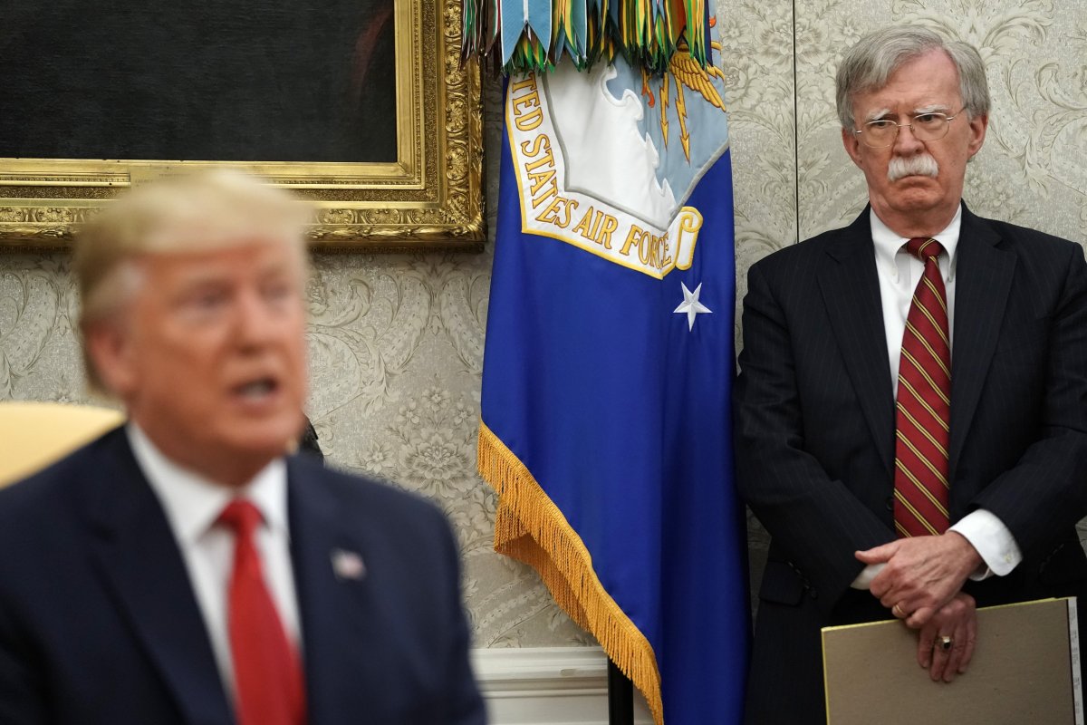 John Bolton es Donald Trump