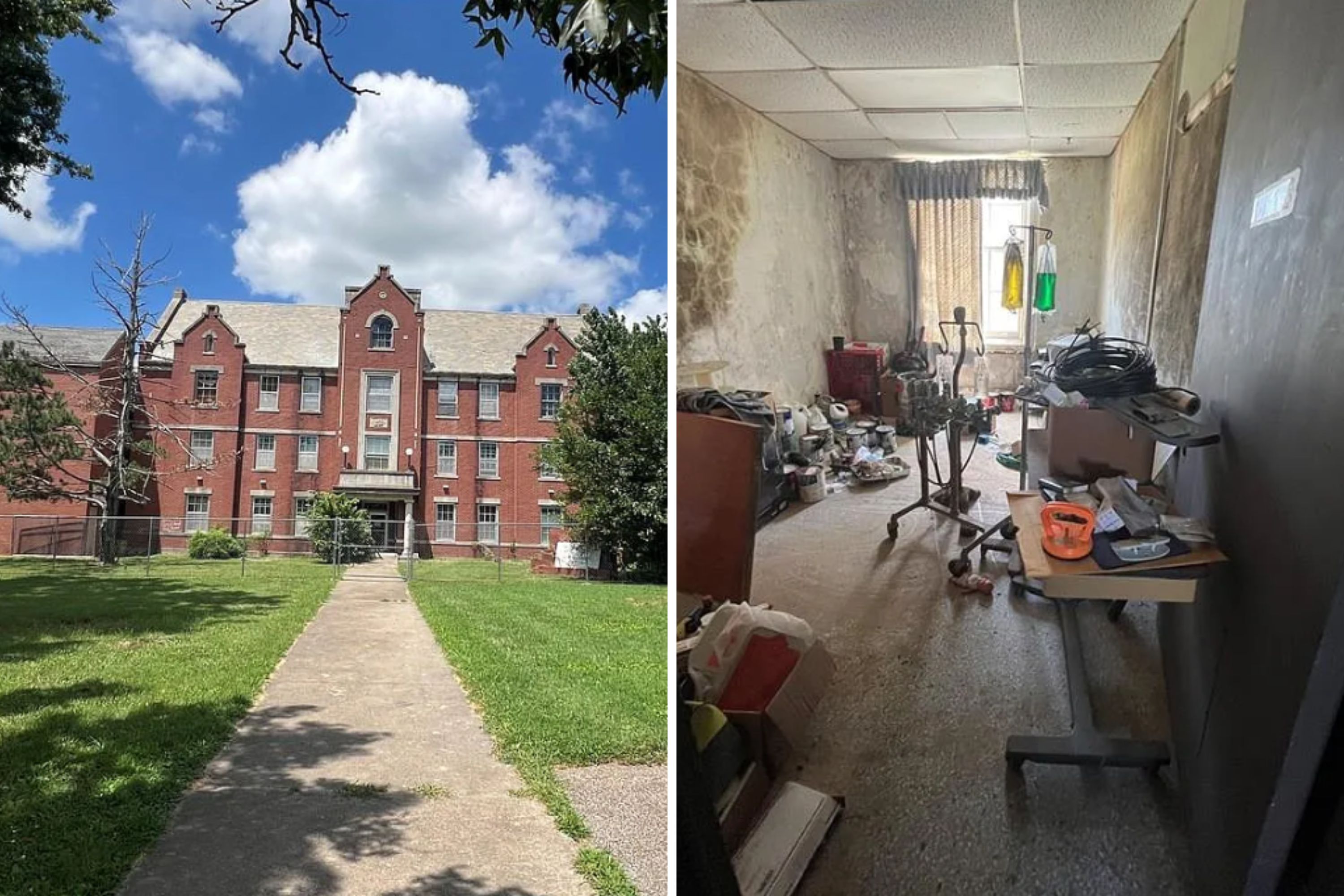 Abandoned hospital with haunted history now on the market for $100K