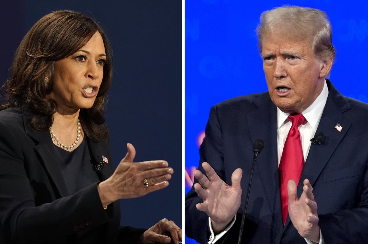 Kamala Harris, Donald Trump