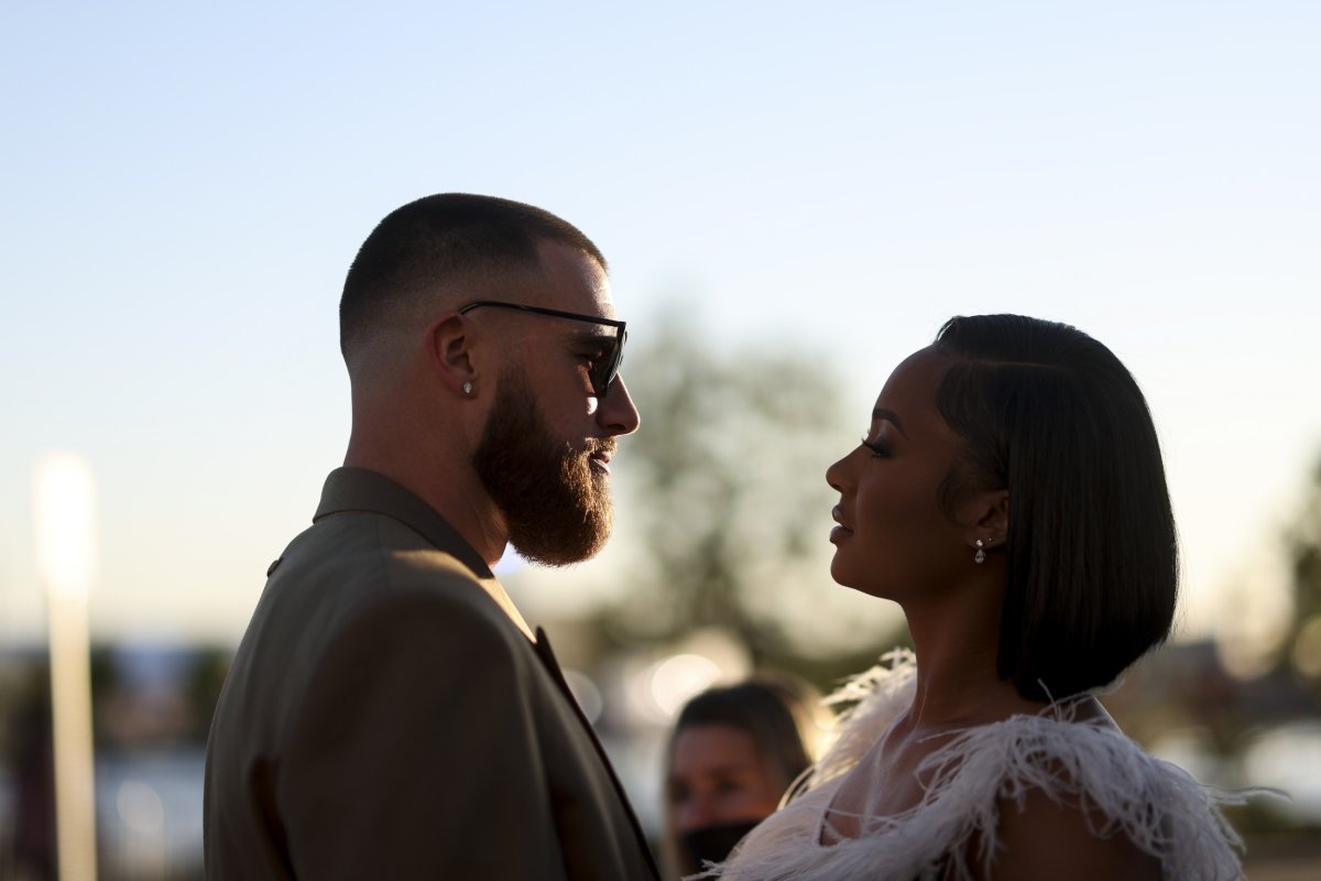 Travis Kelce and Kayla Nicole 