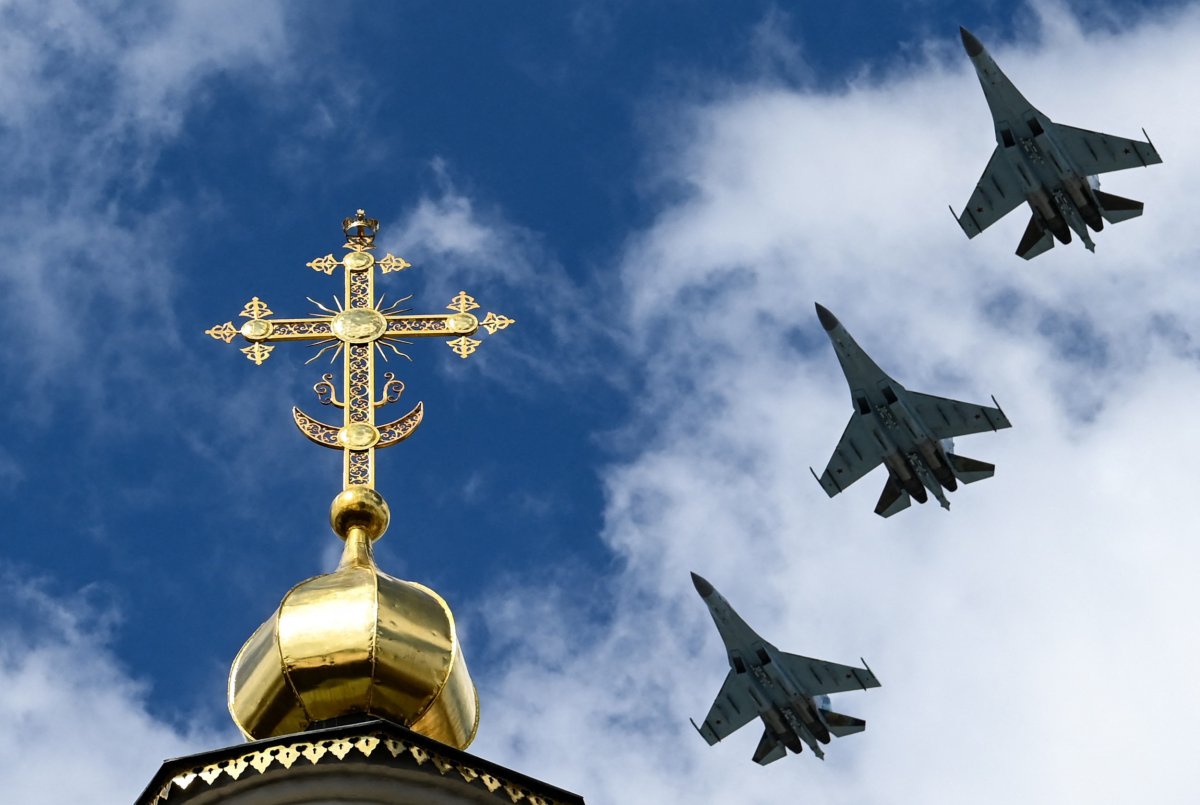     Russian fighter-bomber Sukhoi Su-34