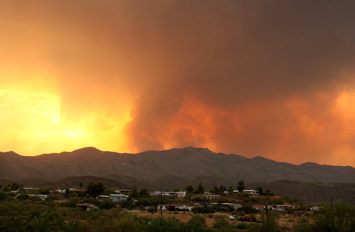 Wildfire in Arizona