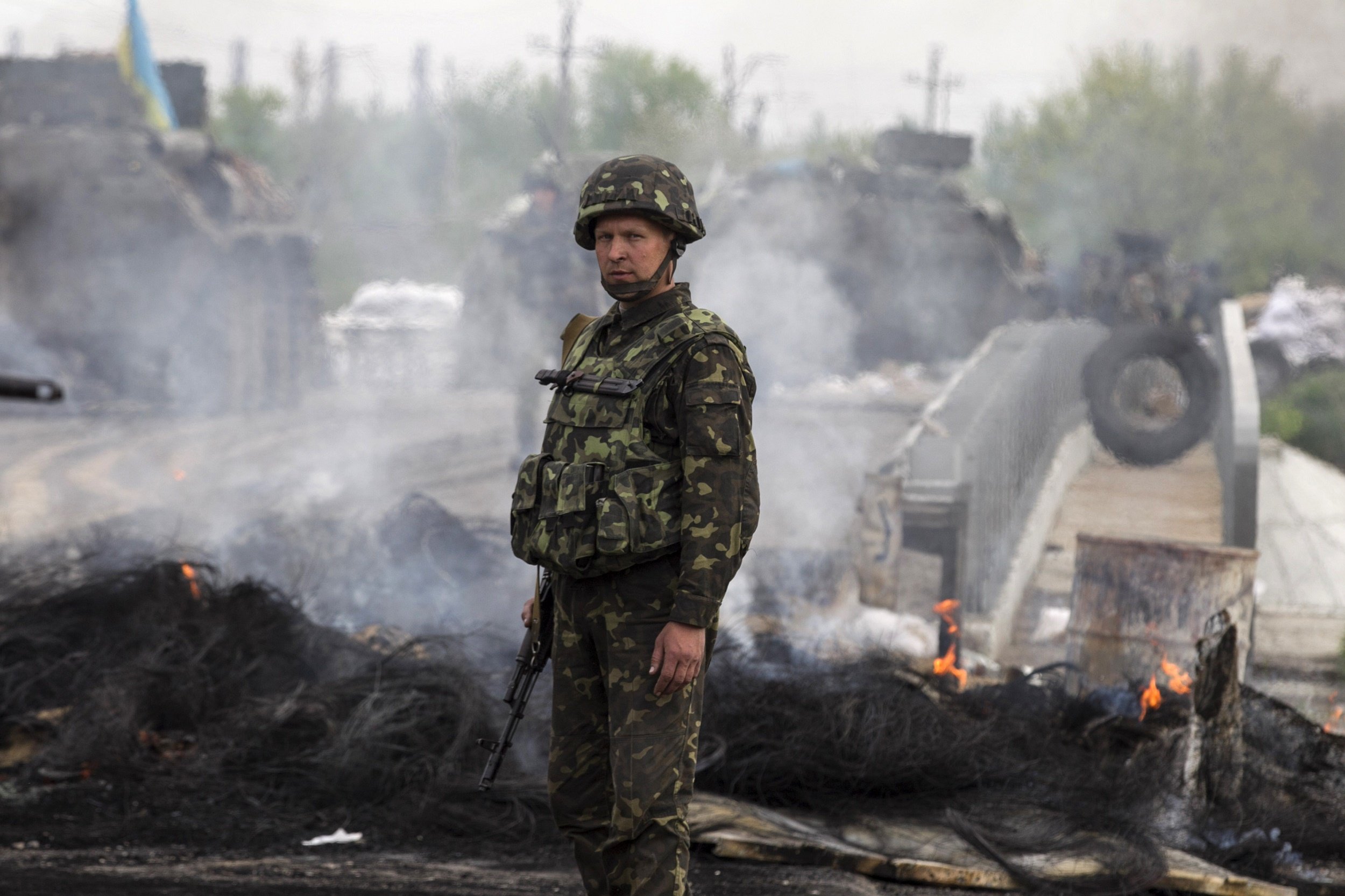 Rebels Shoot Down 2 Ukrainian Helicopters; Moscow Blasts Siege As ...