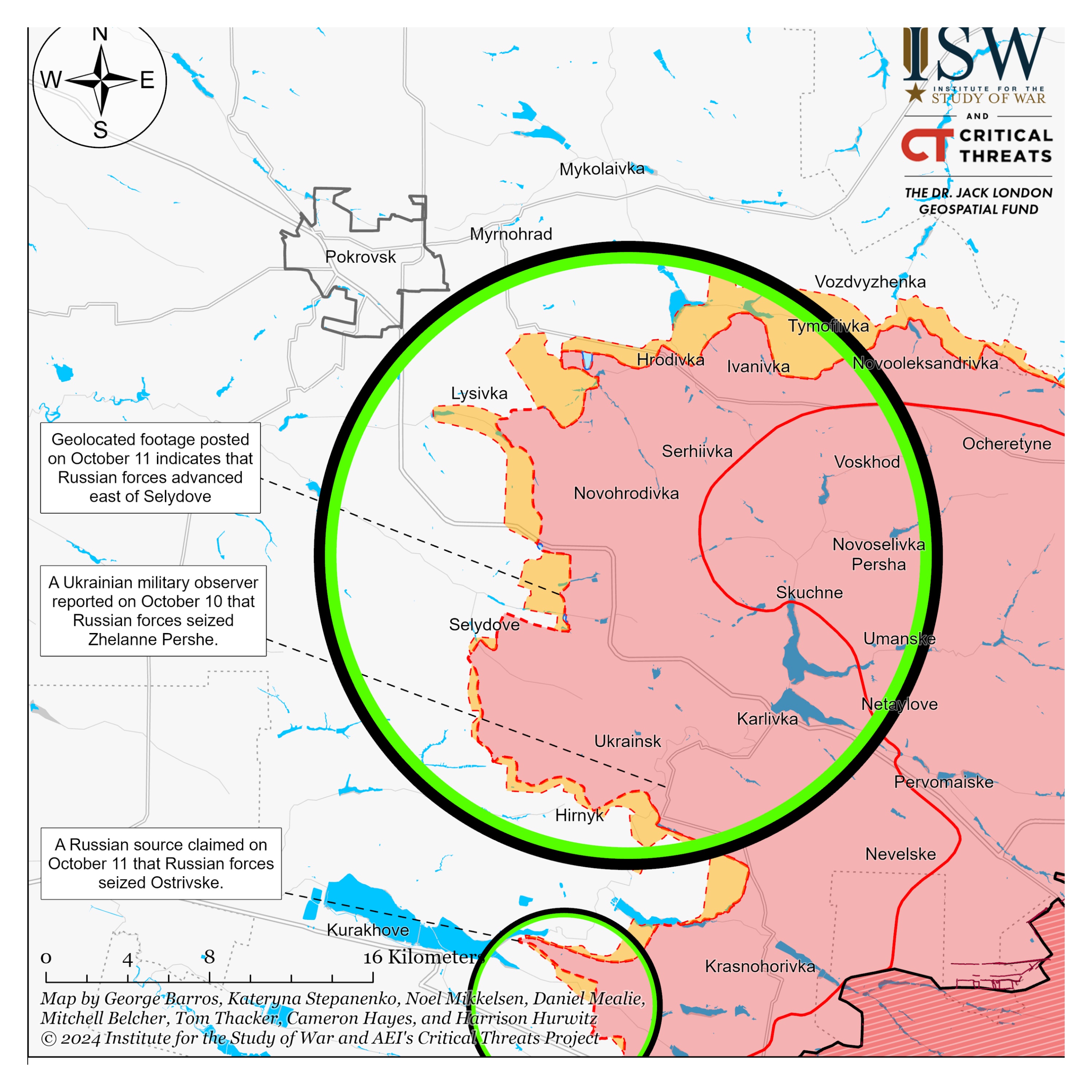 Ukraine War Map Shows Kyiv Troops 'Regain Lost Positions' Near Pokrovsk ...