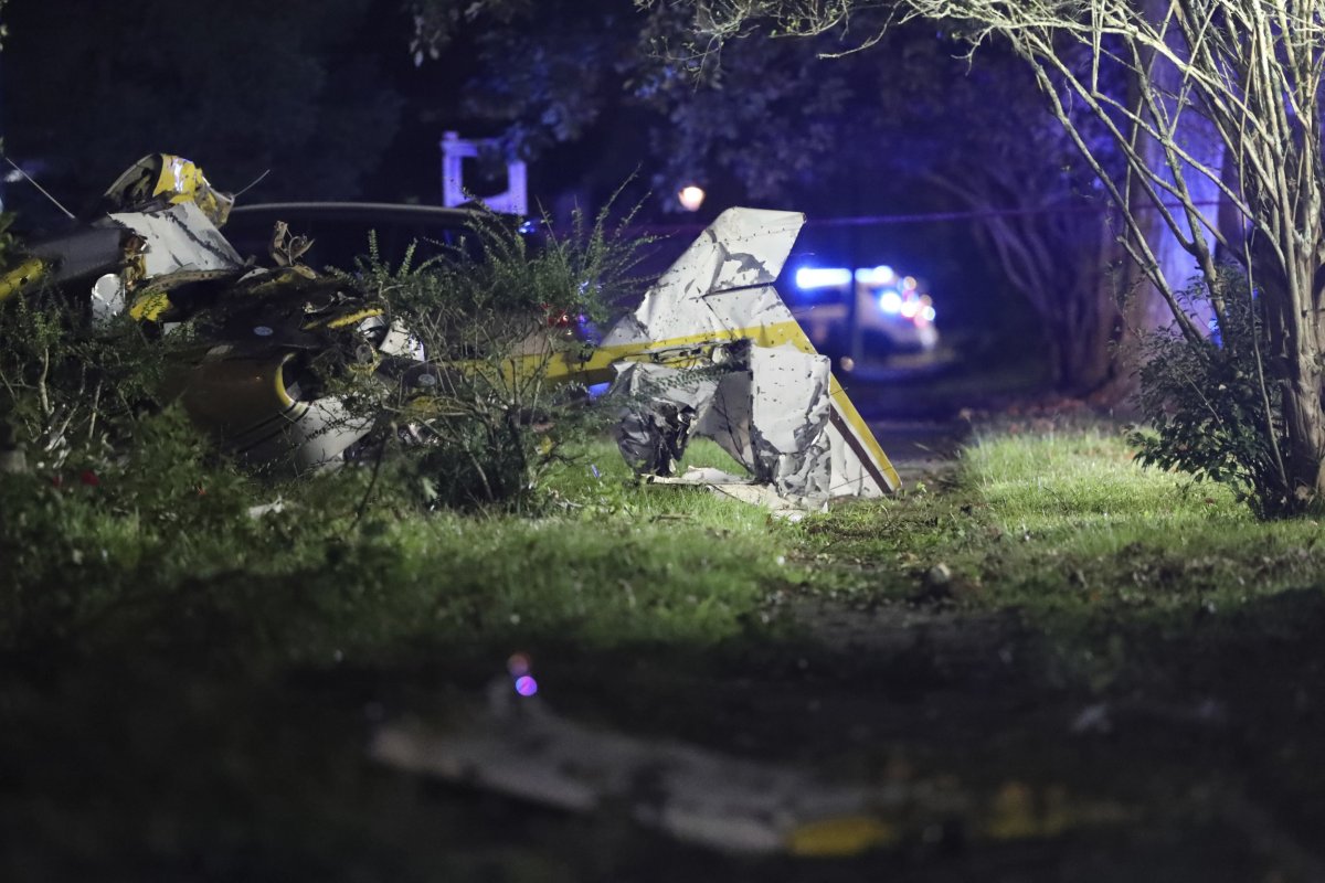 mangled plane crash in Georgia