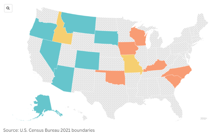 Map Shows States That Could Change Voting Rules After November