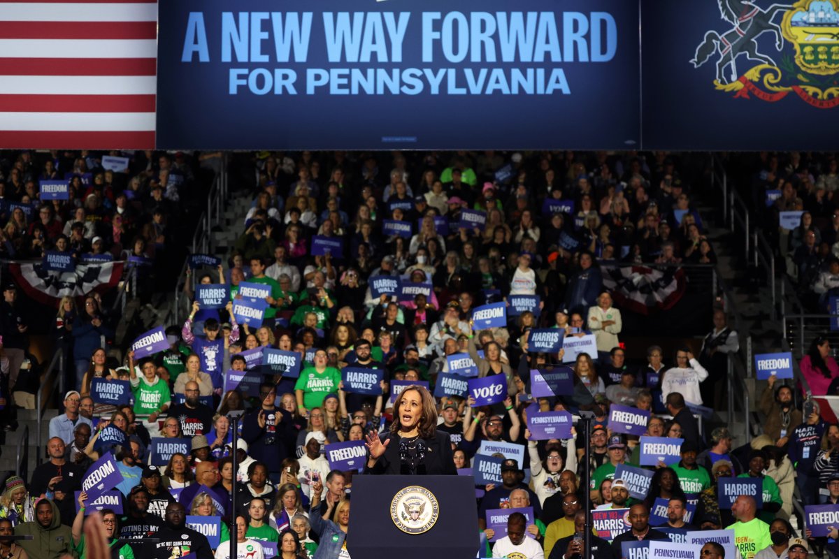 Kamala Harris in Pennsylvania