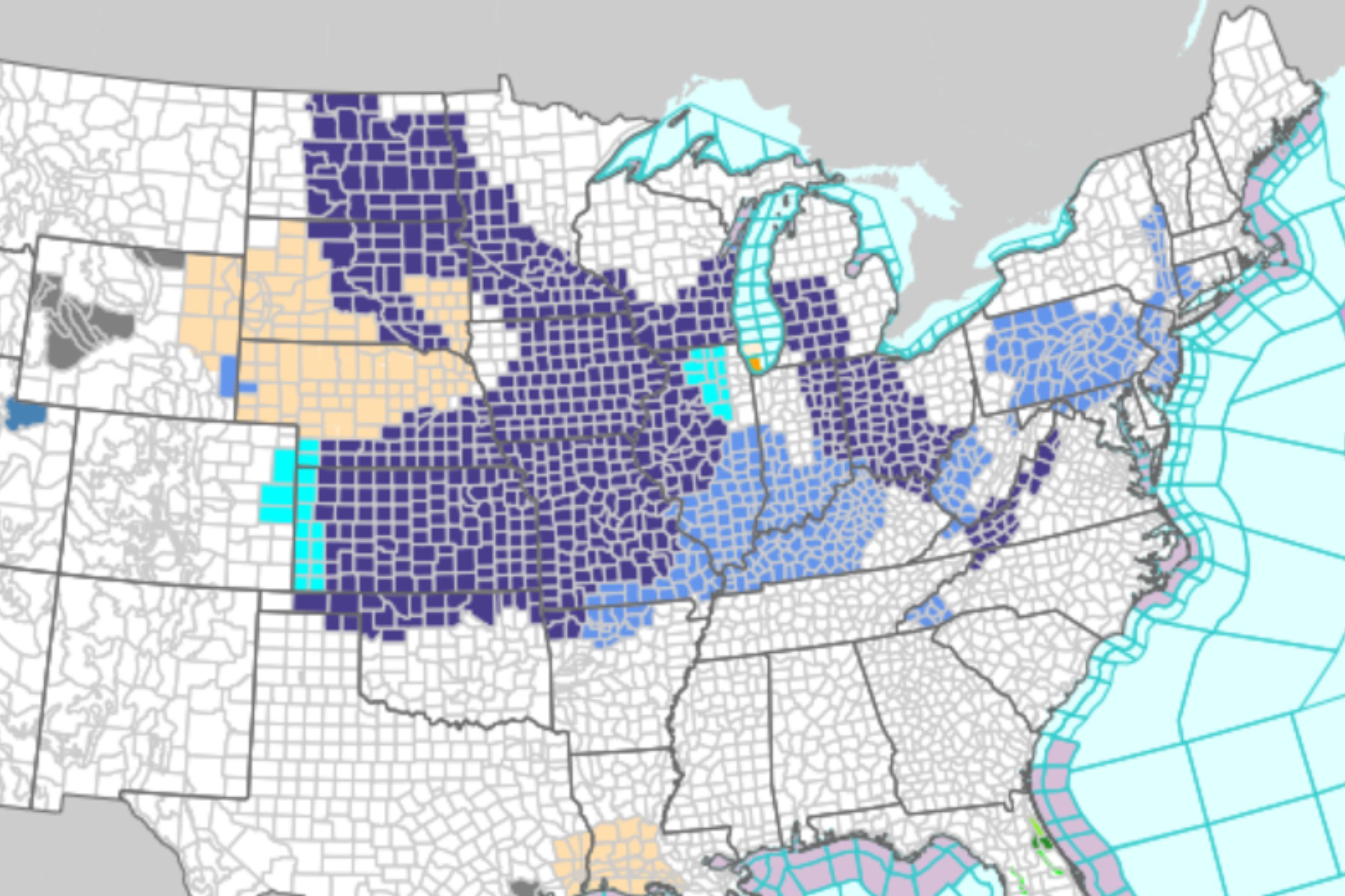 Freeze Warning for 19 US States As Temperatures Plummet Freeze Warning for 19 US States As Temperatures Plummet