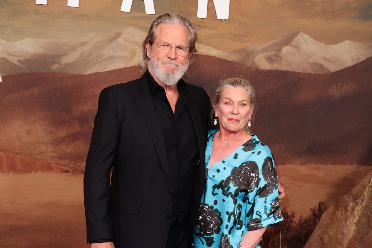 Jeff Bridges and his wife Susan Geston