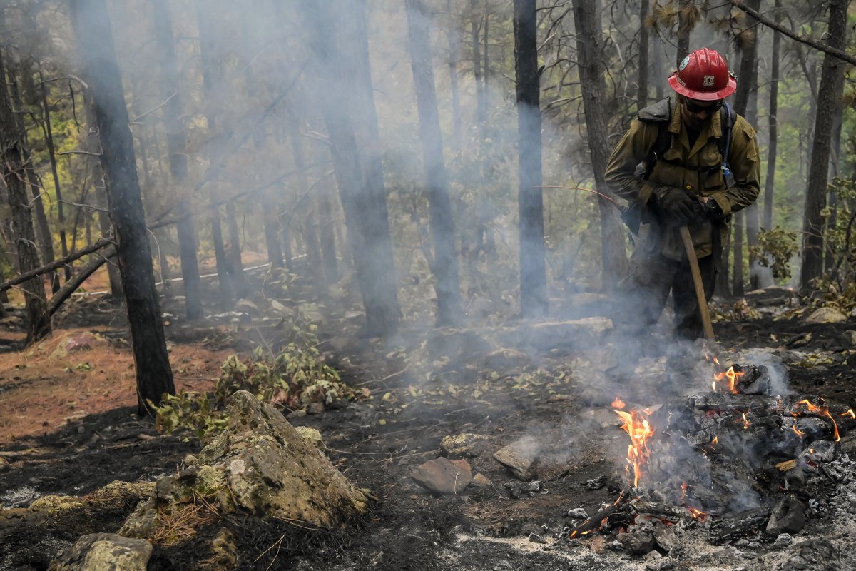 Wildfire in South Dakota