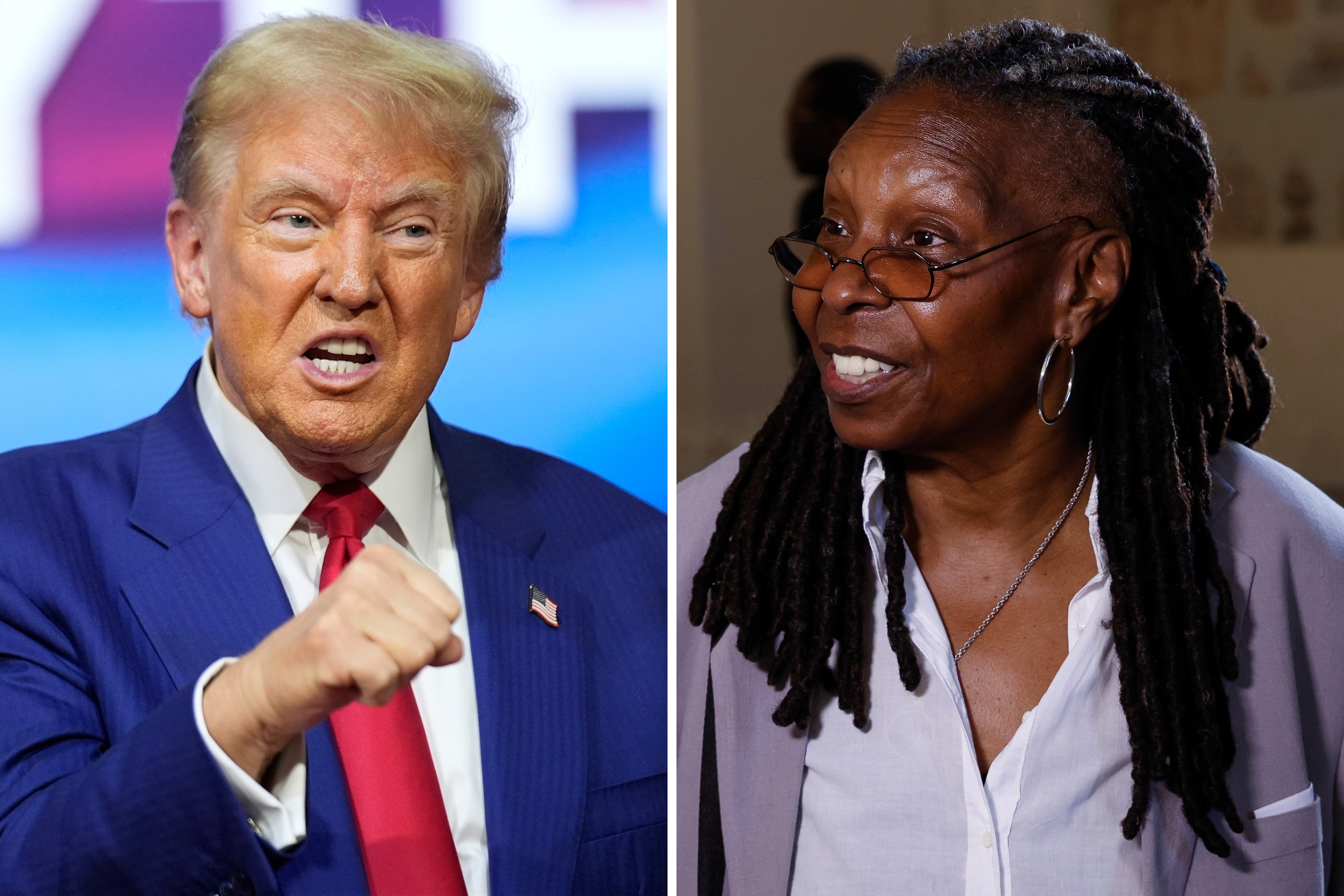 Whoopi Goldberg criticizes Donald Trump’s ‘dance’ at Pennsylvania town hall