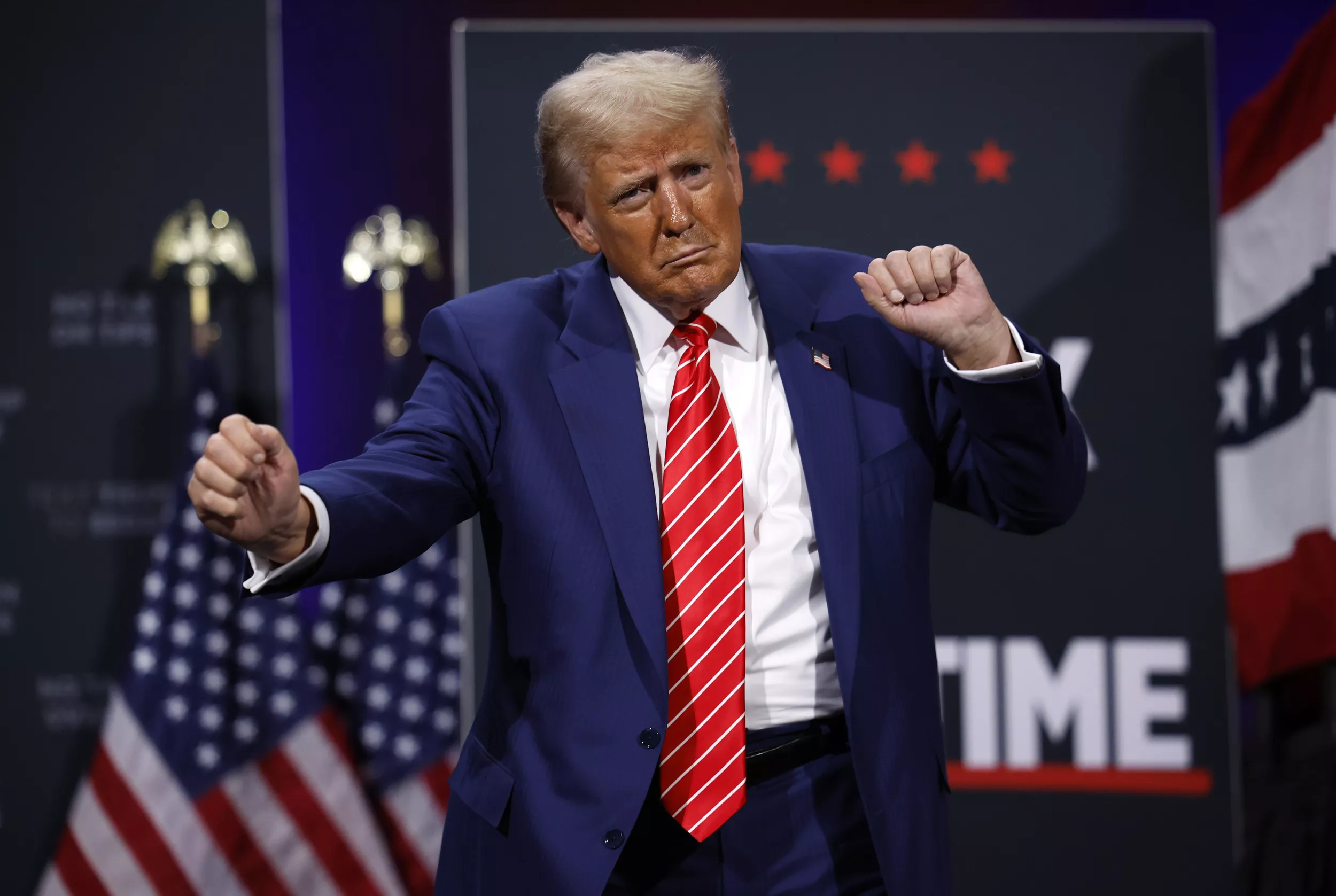 Resurfaced clip shows Trump asked about entering politics 36 years ago