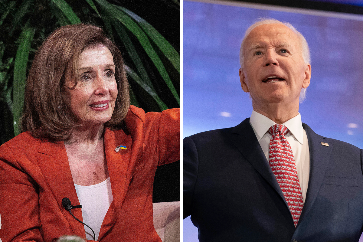 Nancy Pelosi, Joe Biden