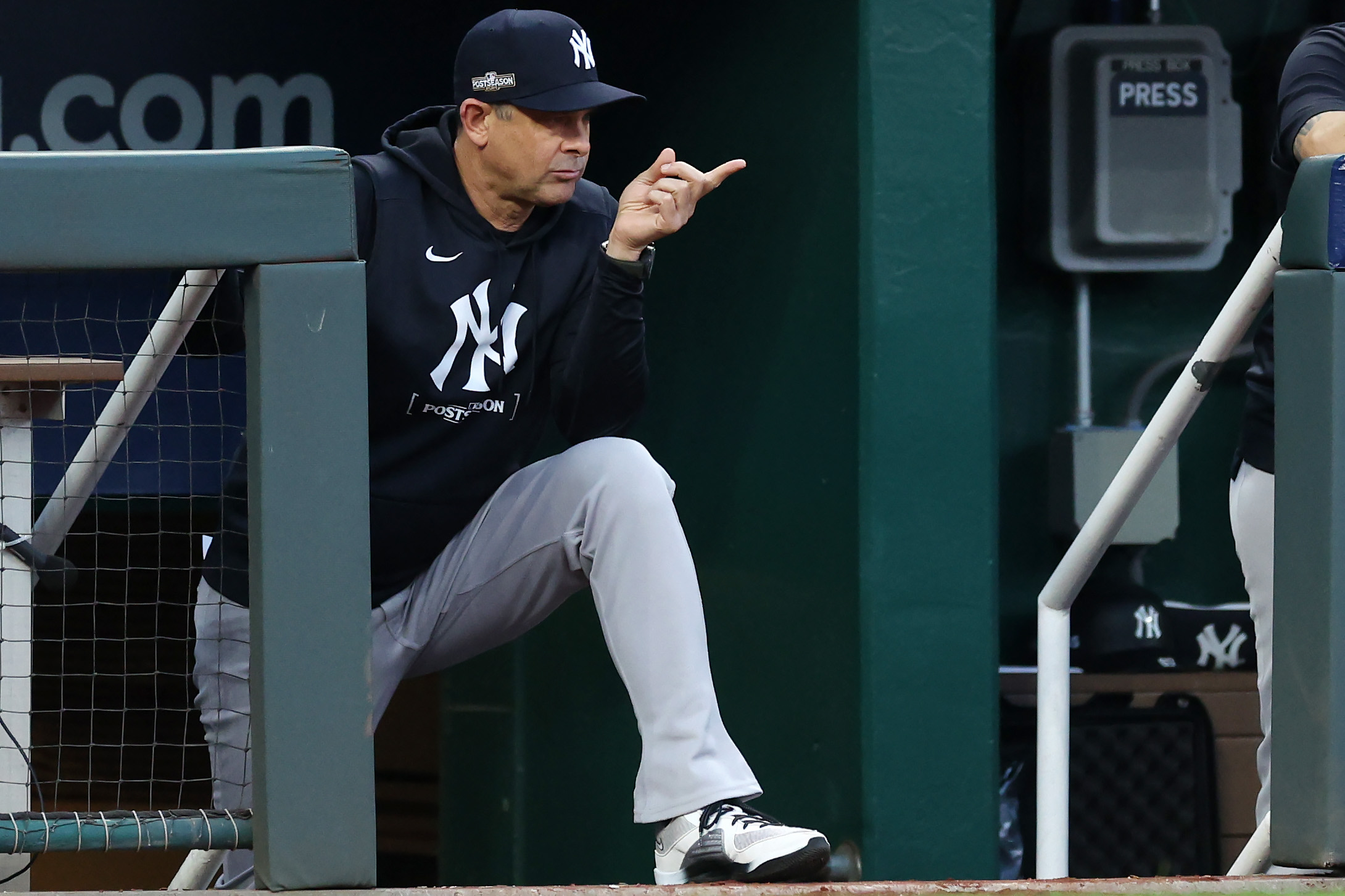 MLB Playoffs Aaron Boone's Brother Yankees Fans 'Still Think It's