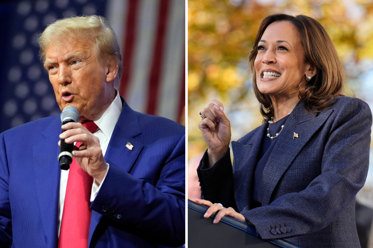 Trump & Harris 