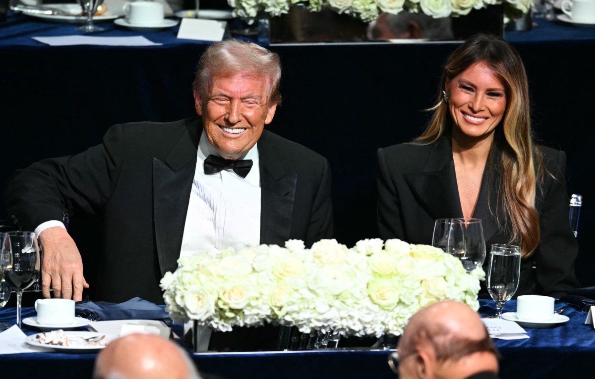 Donald and Melania Trump Smith Dinner