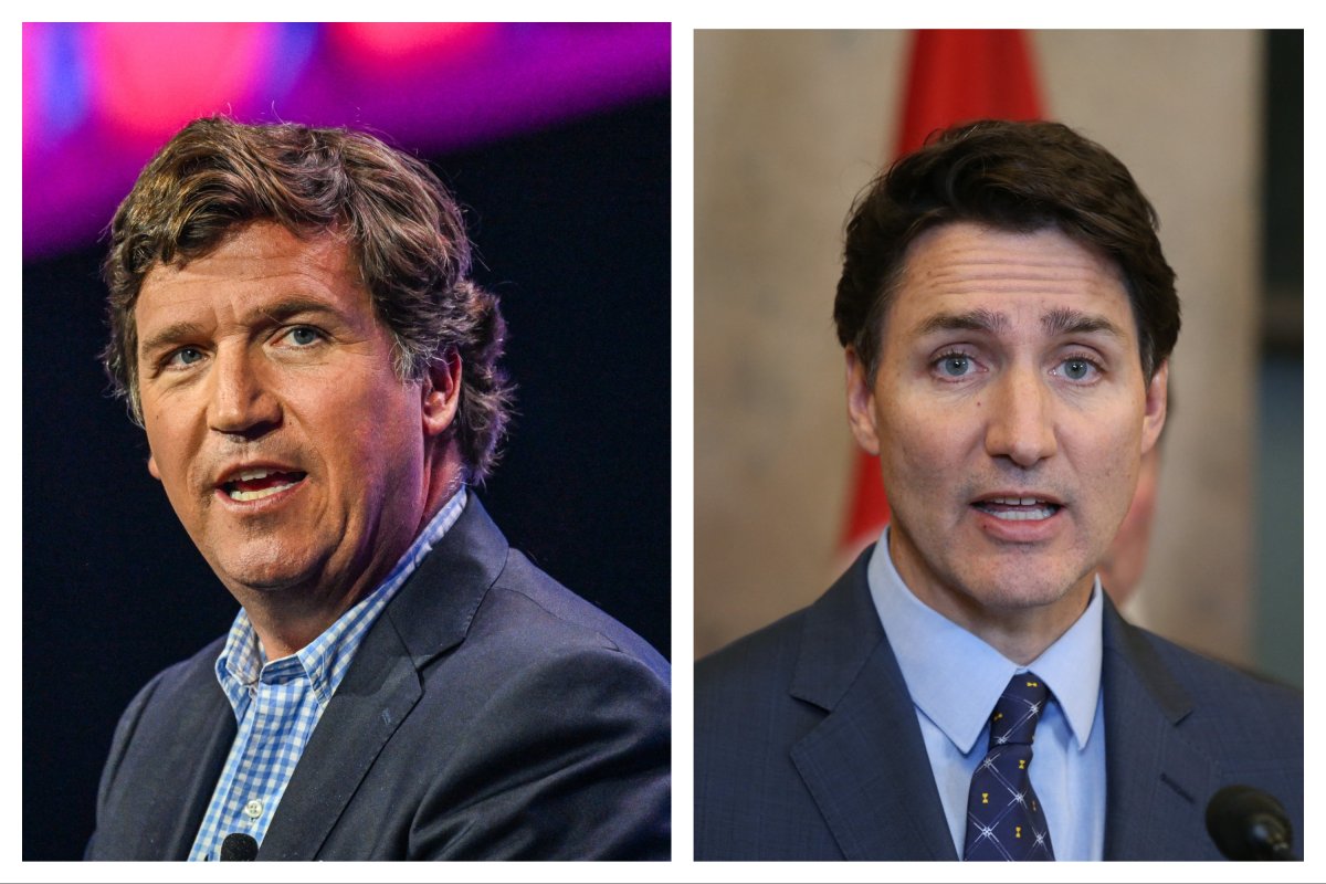 Tucker Carlson/Justin Trudeau