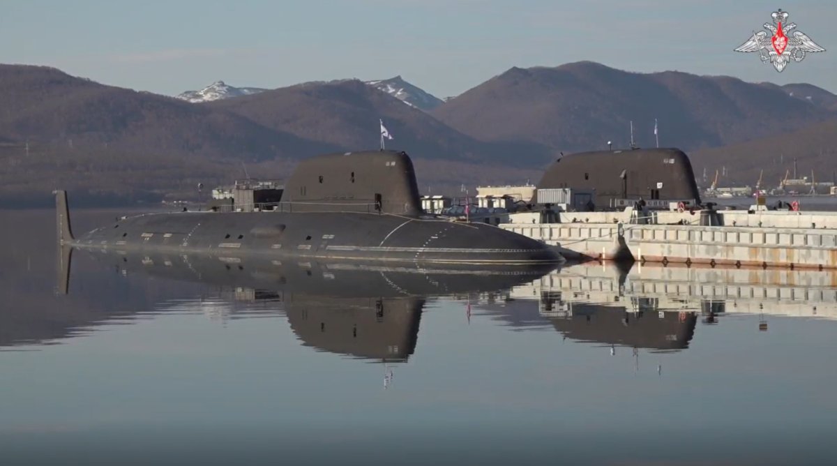 Russian Nuclear Submarines Dock at Pacific Base