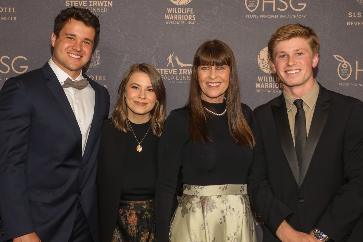 the irwin family on red carpet