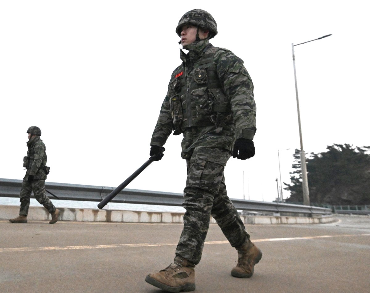 South Korean marines 