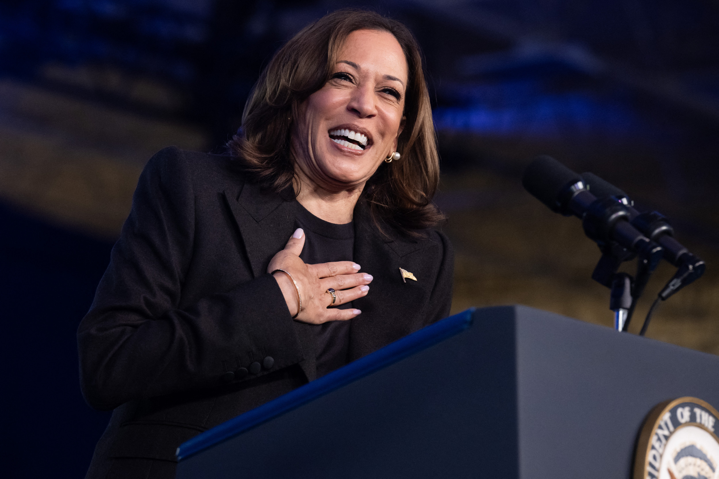 Video of Kamala Harris Asked 'Will You Marry Me?' Takes Internet by Storm