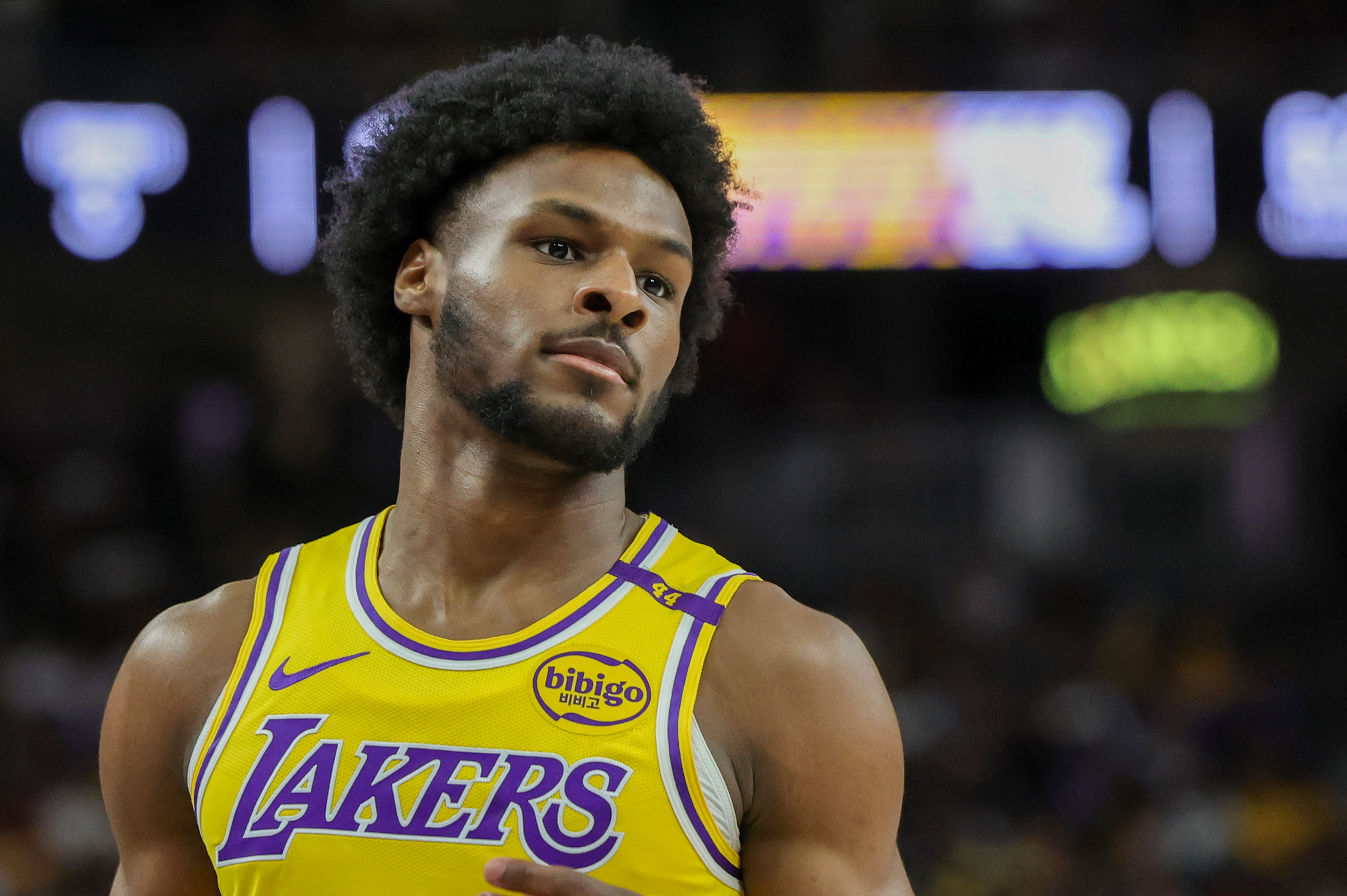Lakers News How Many Points Did Bronny James Score In First LA Start 