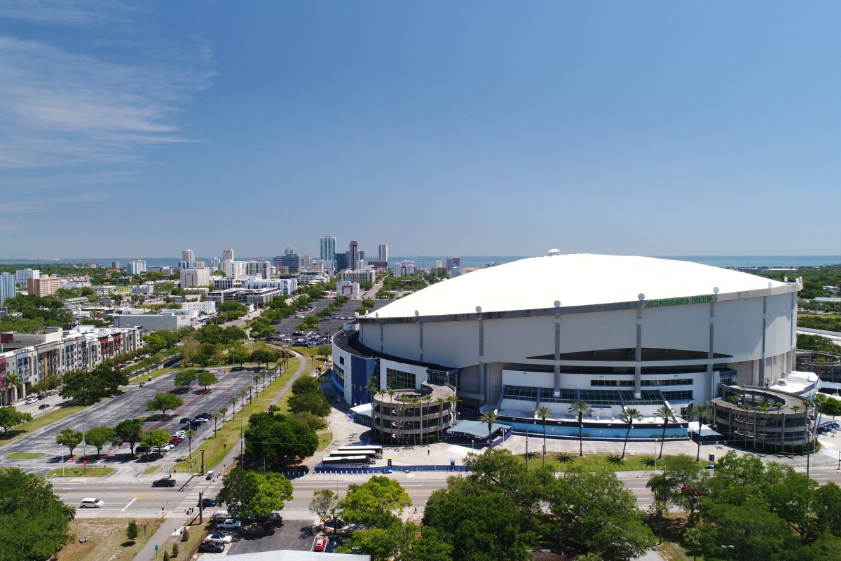 Tampa Bay Rays Tropicana Field Hurricane Milton