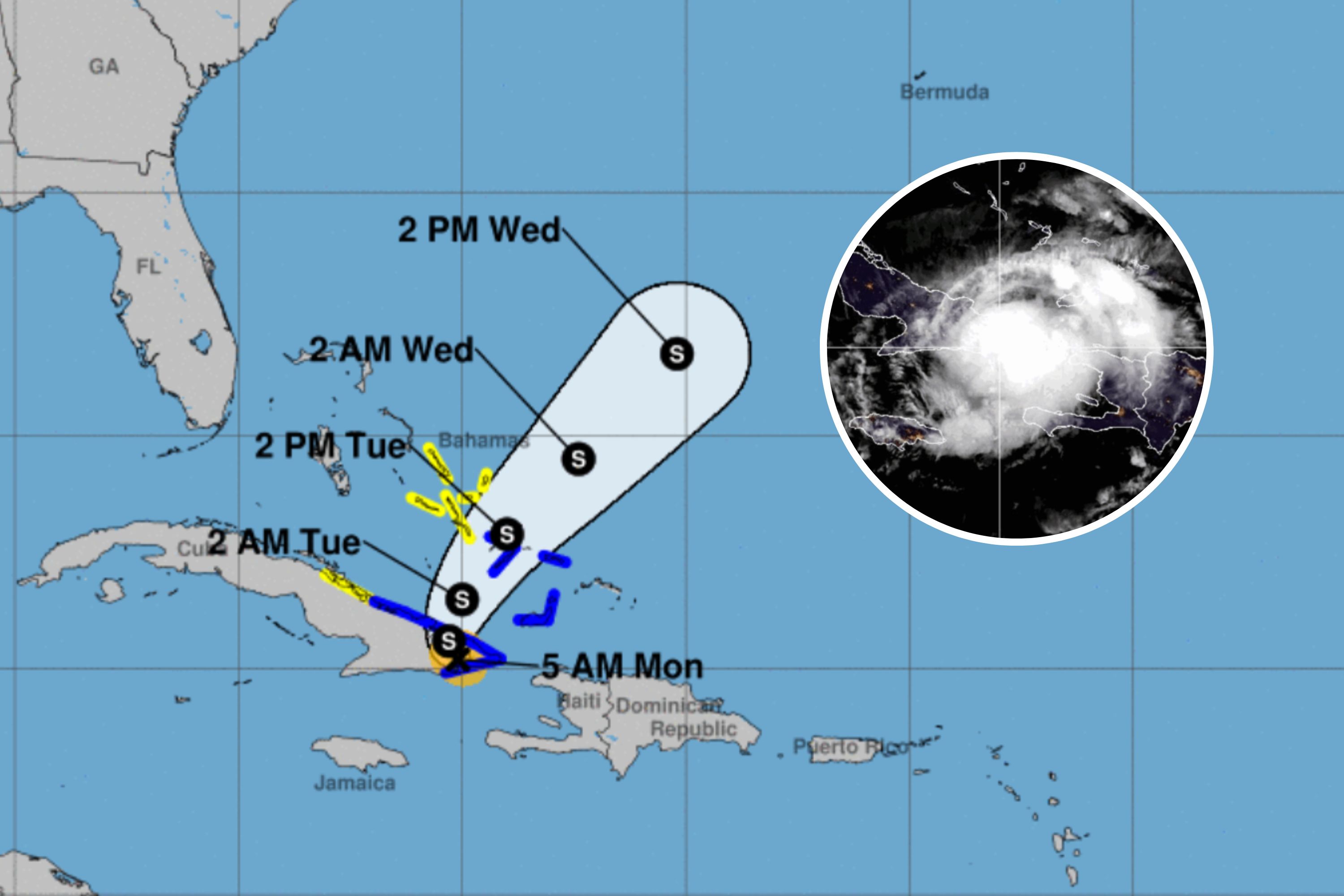 Tropical Storm Oscar: Hurricane Center Reveals Path