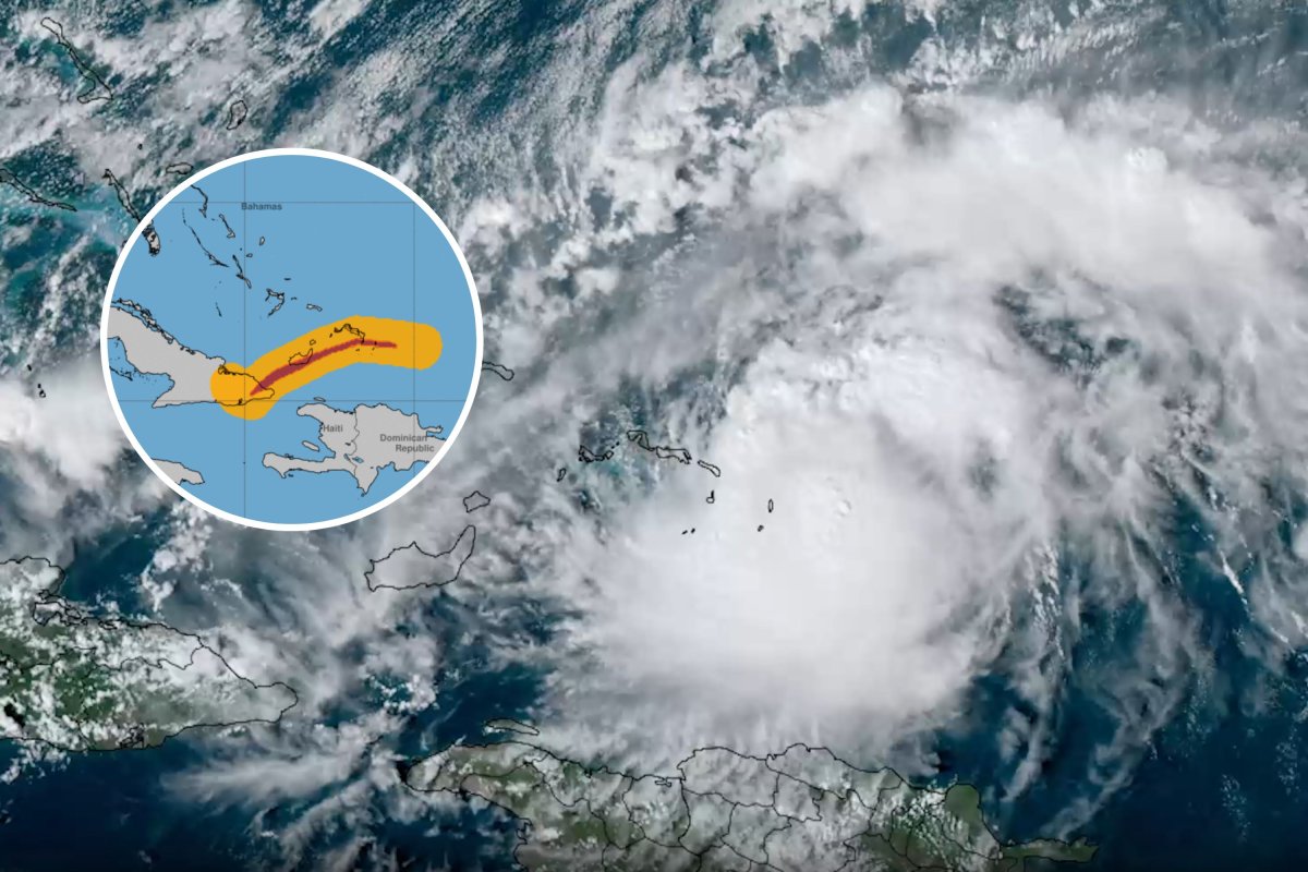 hurricane oscar map