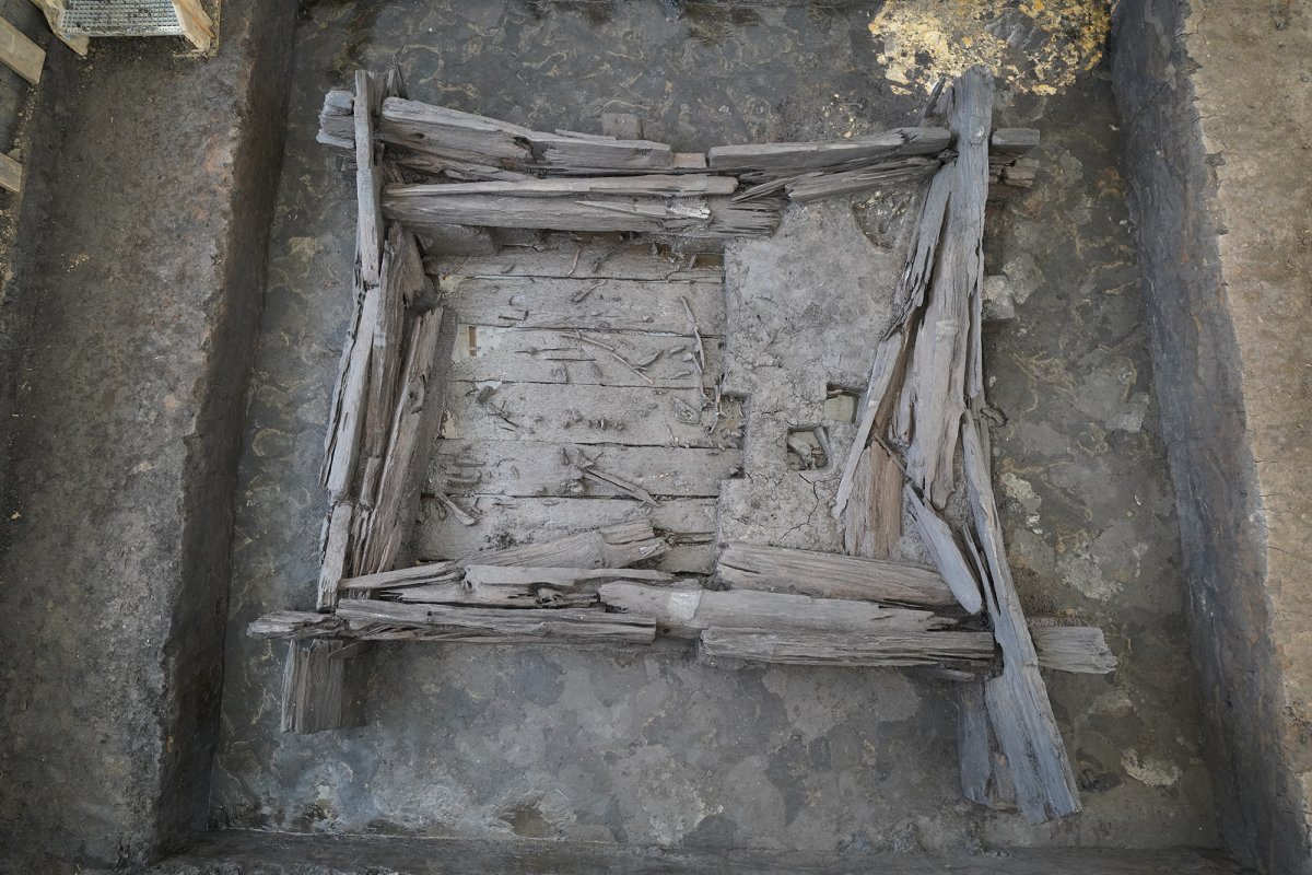 A prehistoric burial chamber in Germany