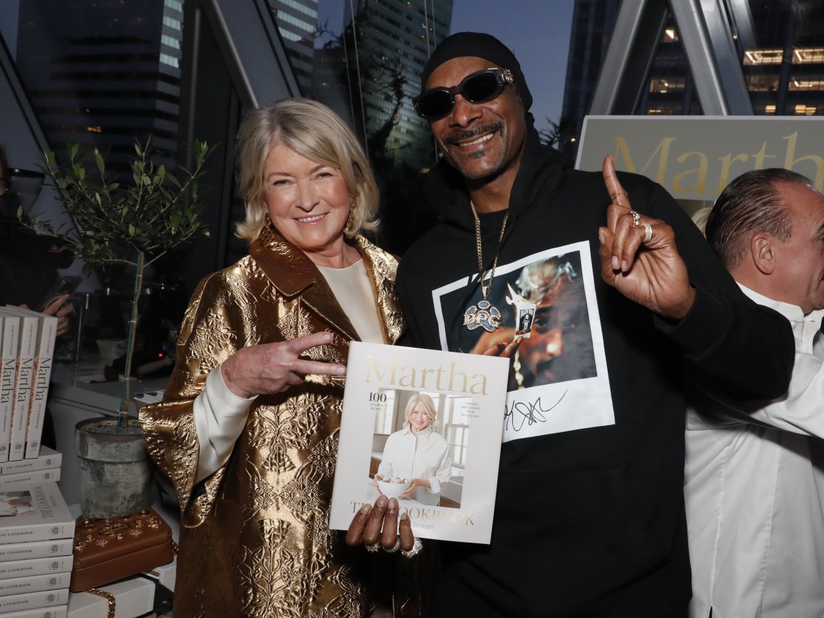 Snoop Dogg and Martha Stewart